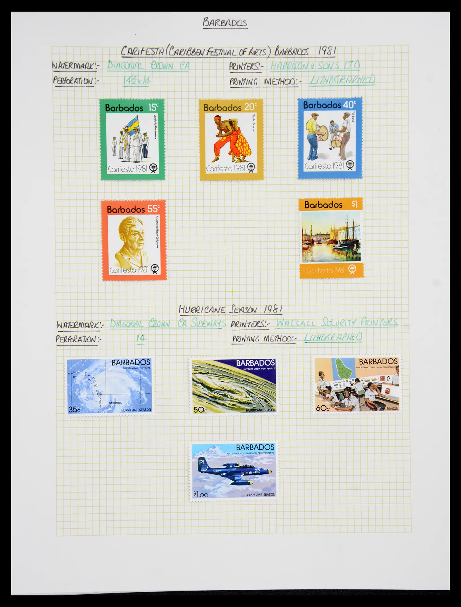 41099 0093 - Stamp collection 41099 Barbados 1953-2010.