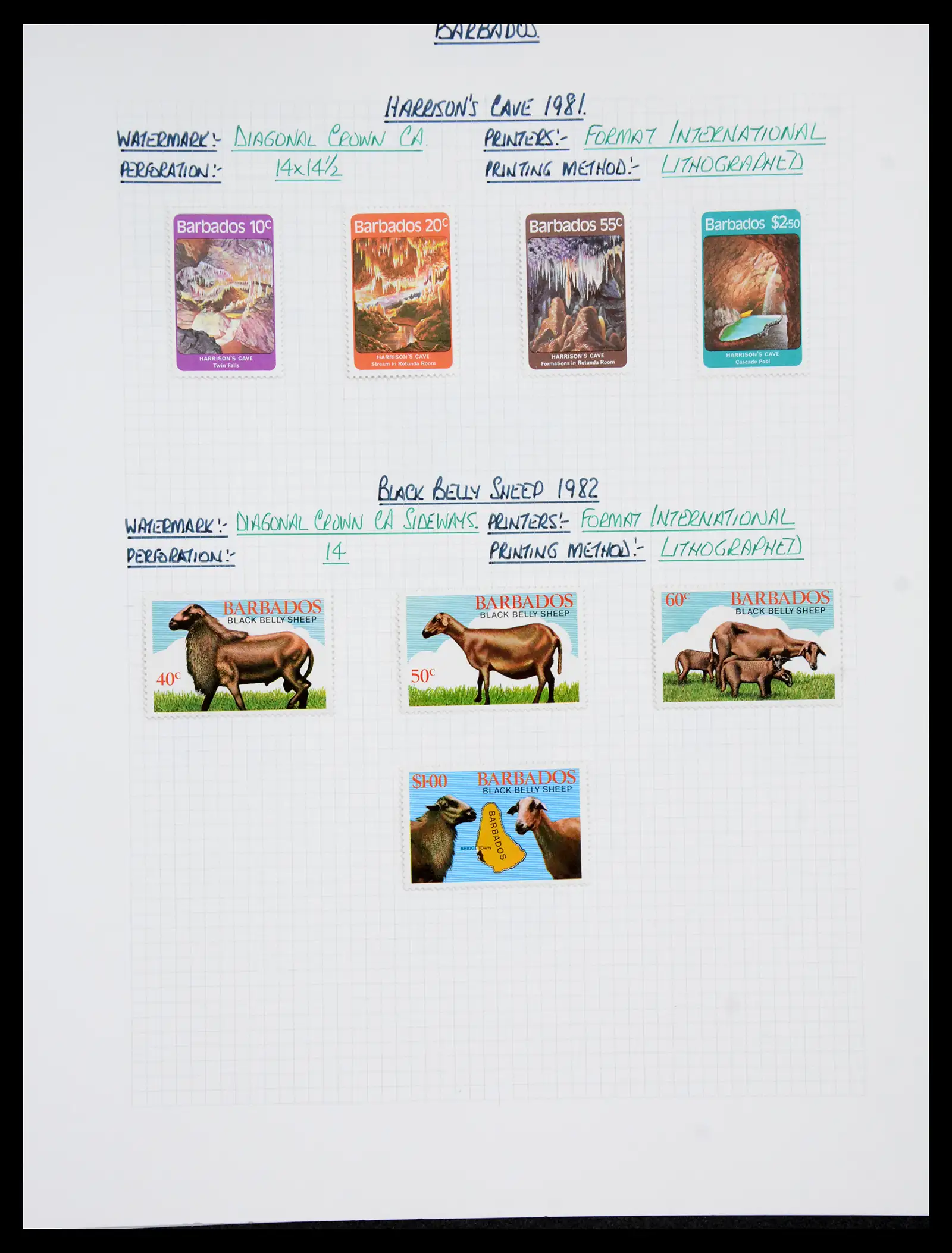 41099 0095 - Stamp collection 41099 Barbados 1953-2010.