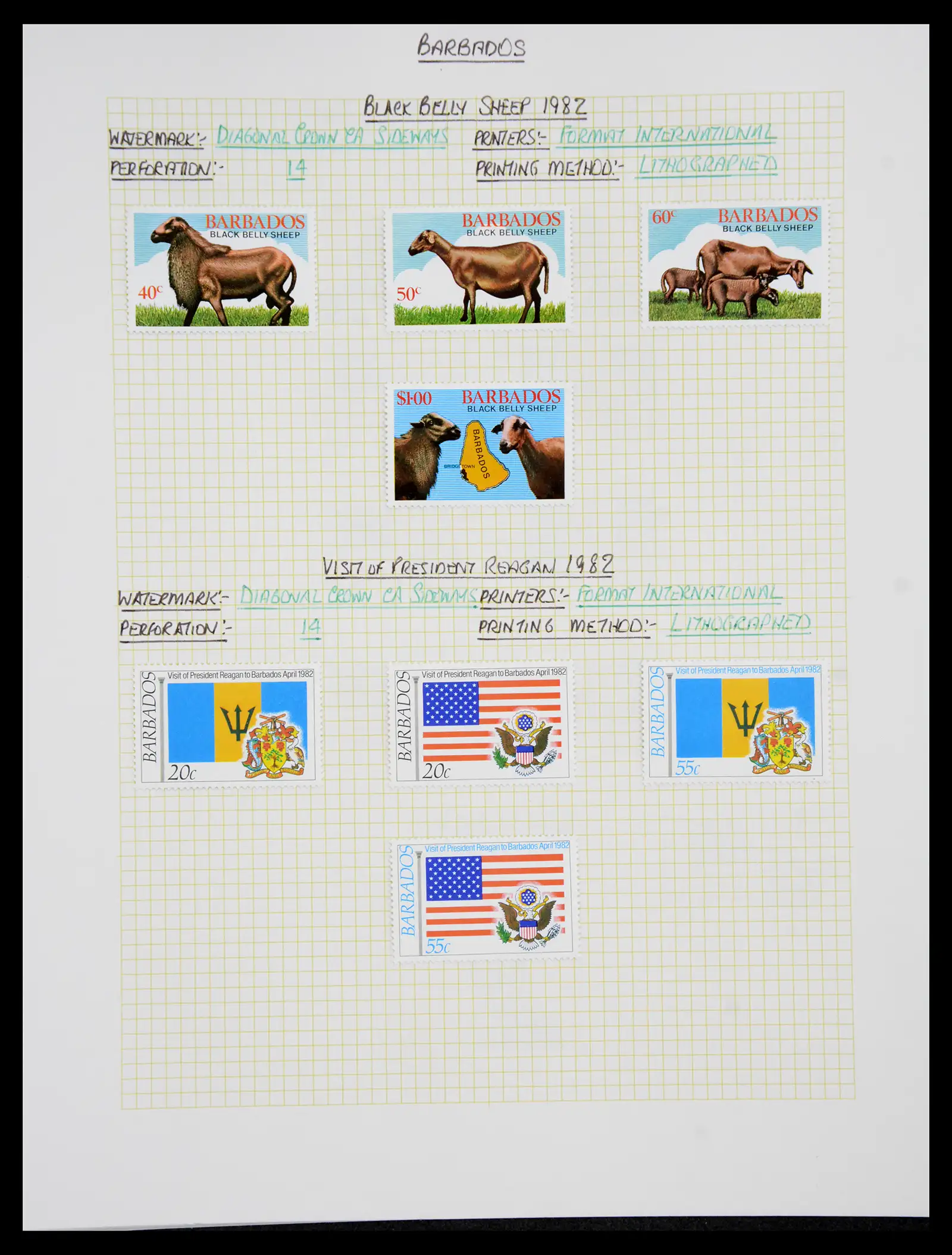 41099 0096 - Stamp collection 41099 Barbados 1953-2010.
