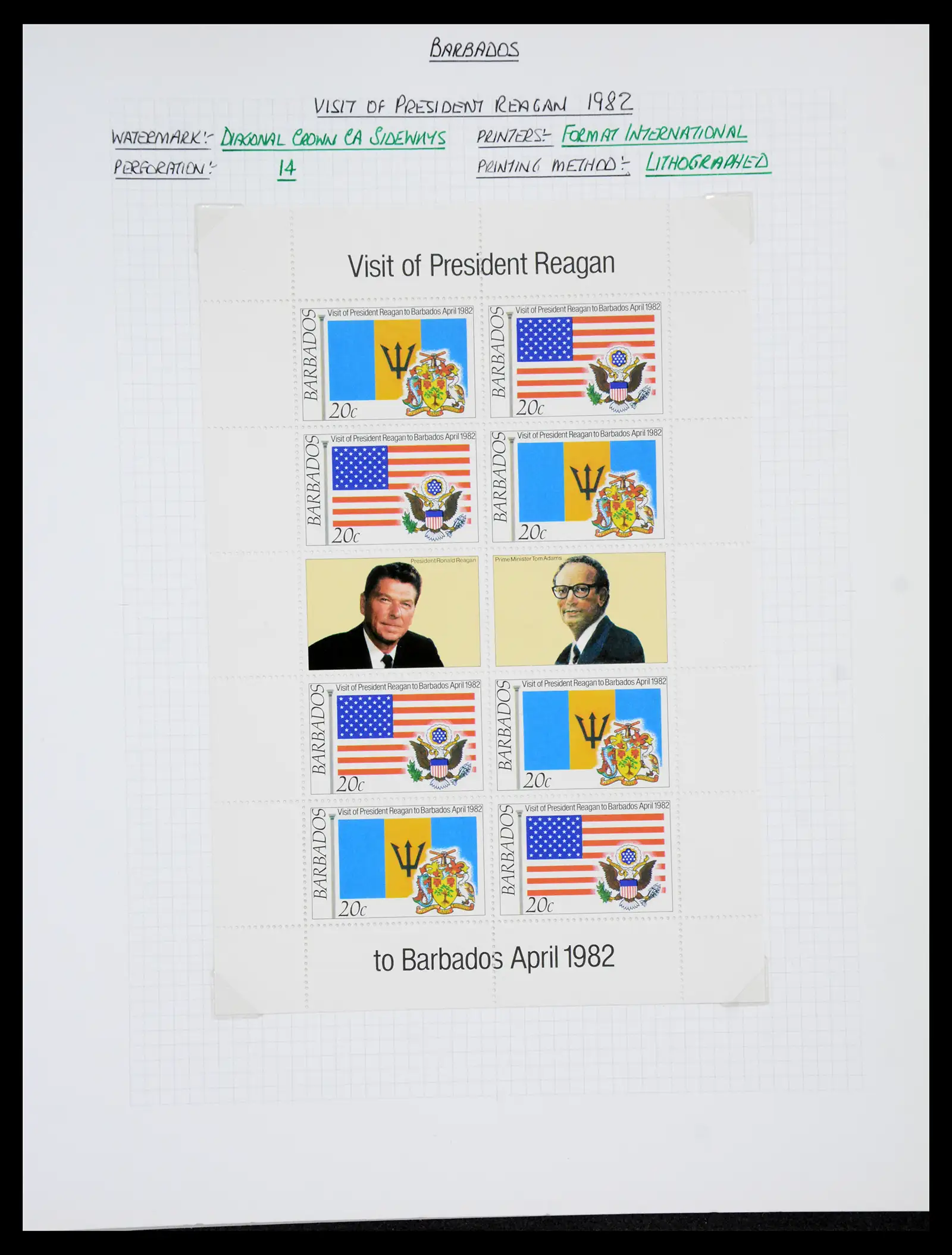 41099 0098 - Stamp collection 41099 Barbados 1953-2010.