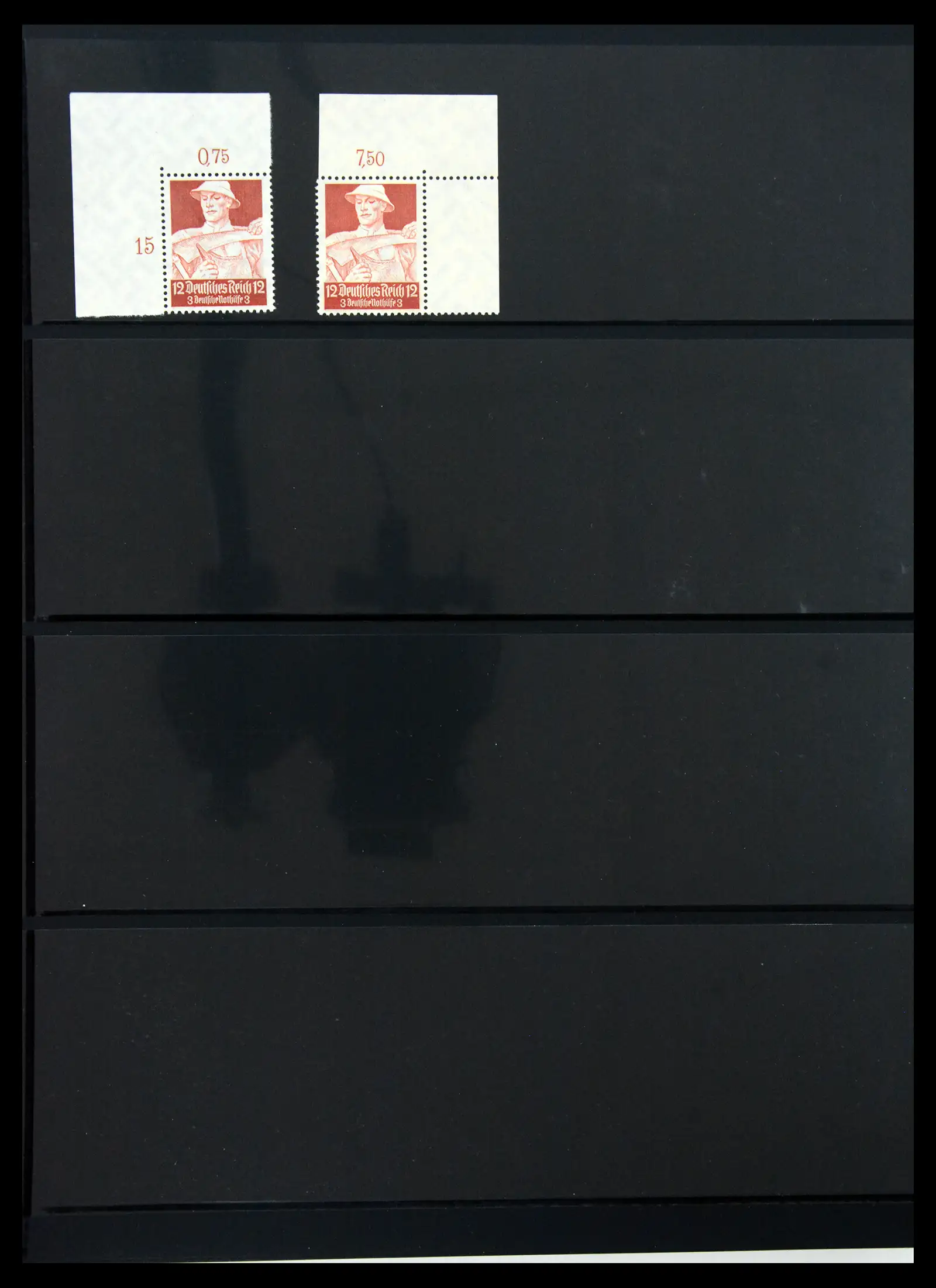 41100 0010 - Stamp collection 41100 Germany corner marginal stamps 1889-1945.