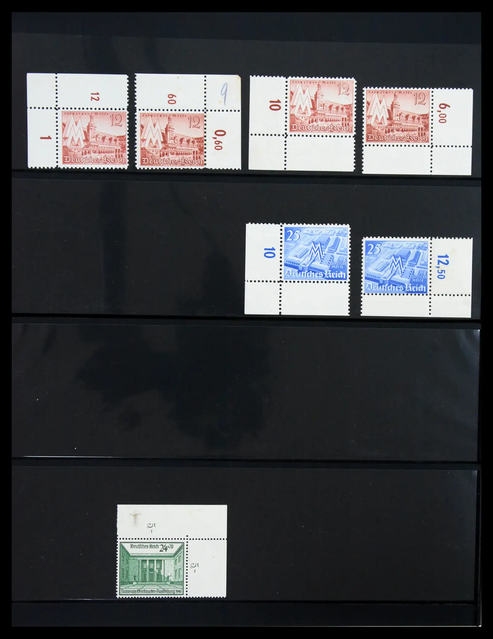 41100 0052 - Stamp collection 41100 Germany corner marginal stamps 1889-1945.