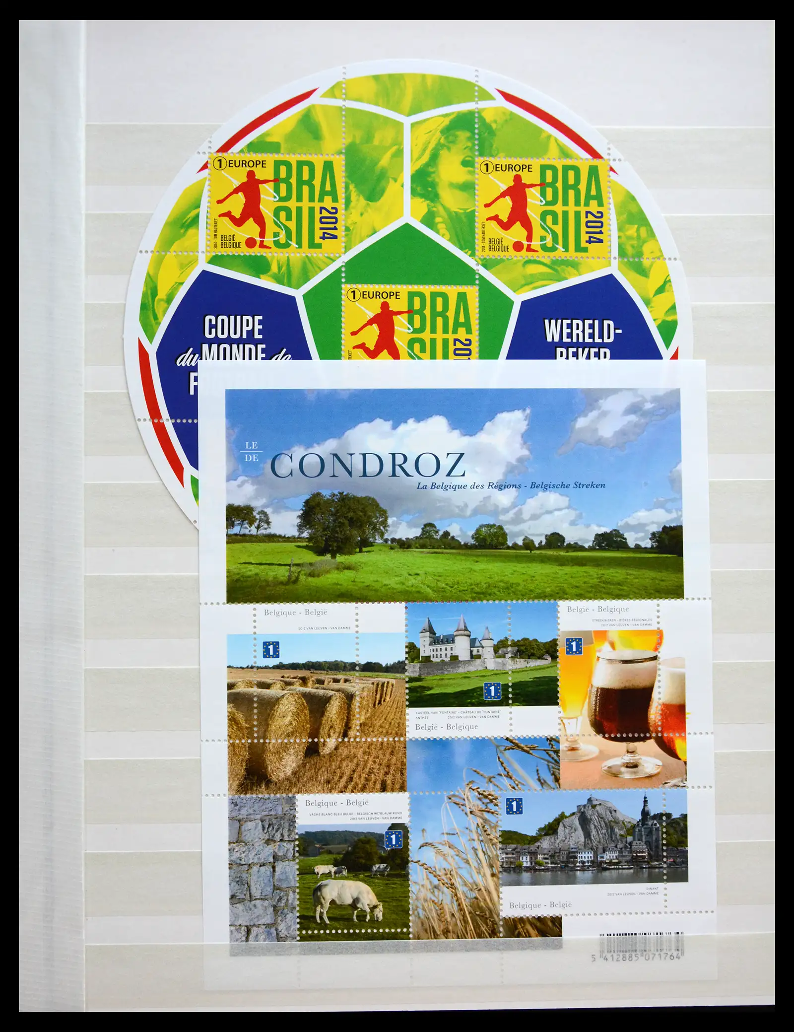 41104 0027 - Stamp collection 41104 Belgium modern sheetlets mnh 2010-2021!