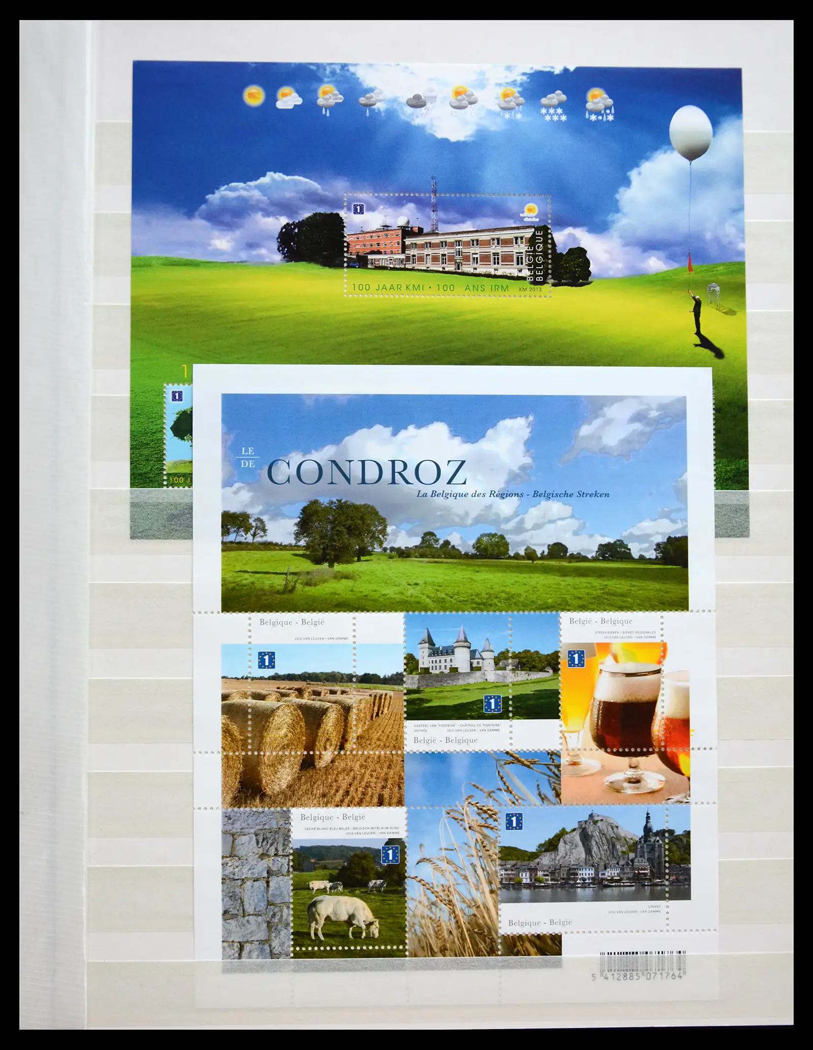 41104 0029 - Stamp collection 41104 Belgium modern sheetlets mnh 2010-2021!
