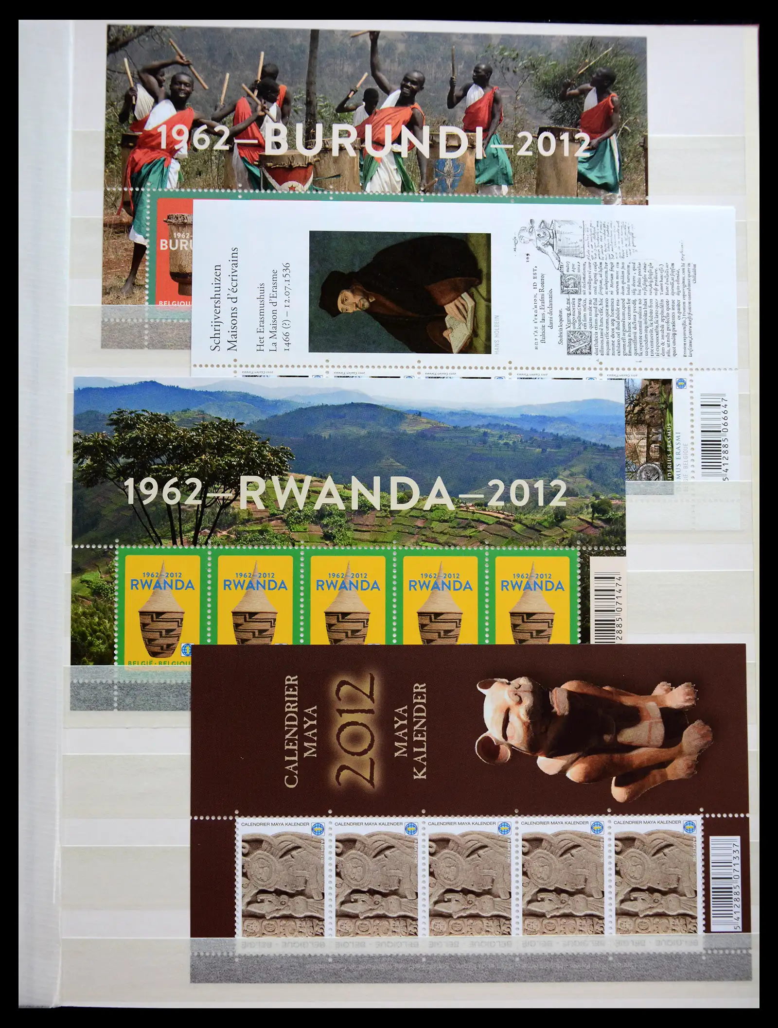 41104 0033 - Stamp collection 41104 Belgium modern sheetlets mnh 2010-2021!