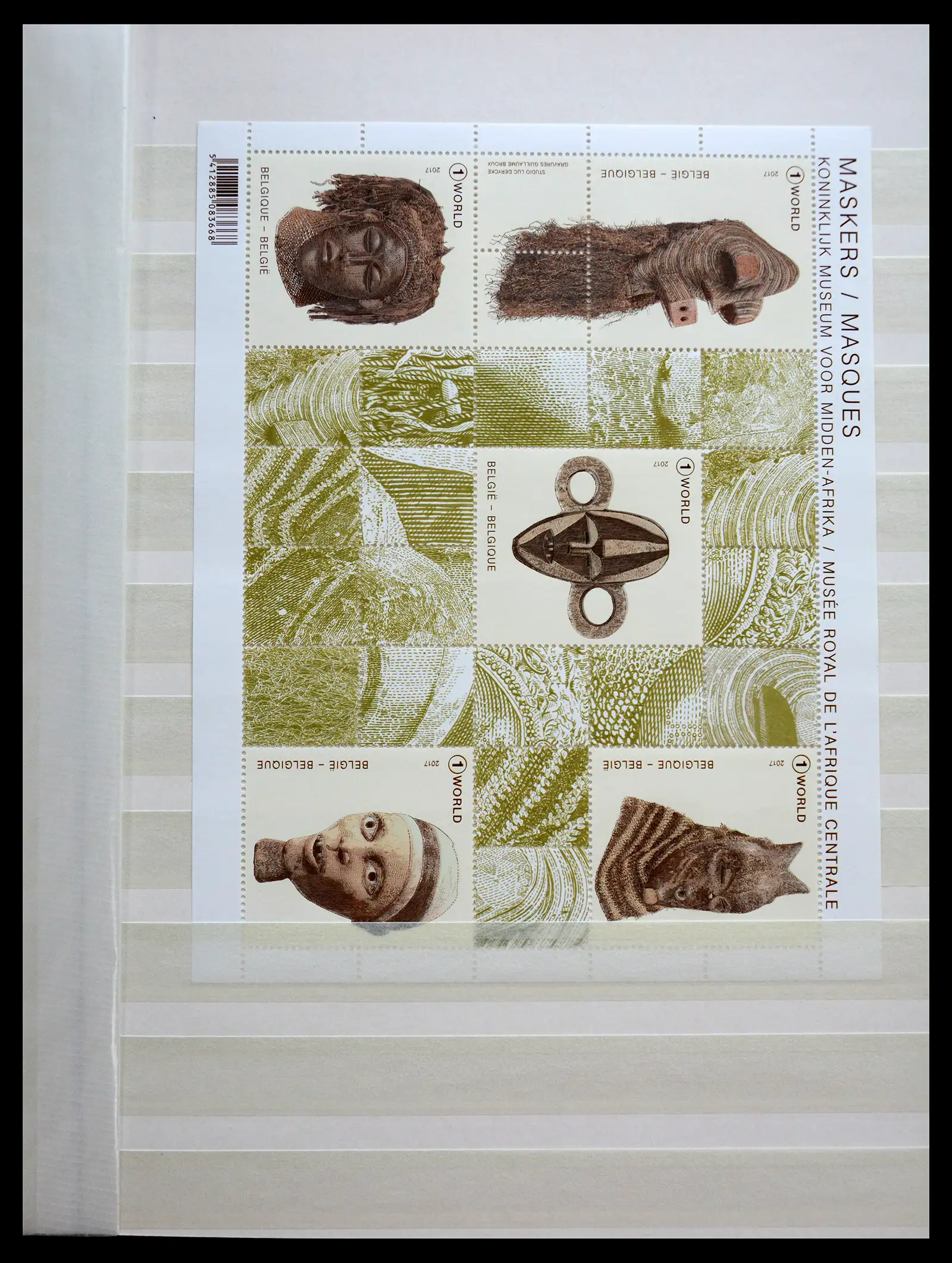 41104 0041 - Stamp collection 41104 Belgium modern sheetlets mnh 2010-2021!