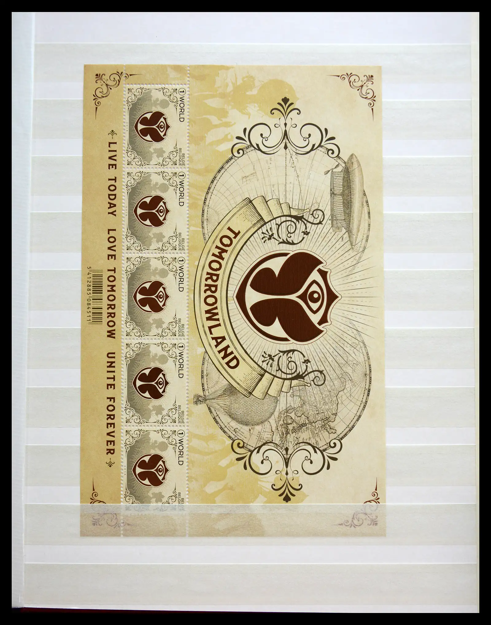 41104 0043 - Stamp collection 41104 Belgium modern sheetlets mnh 2010-2021!