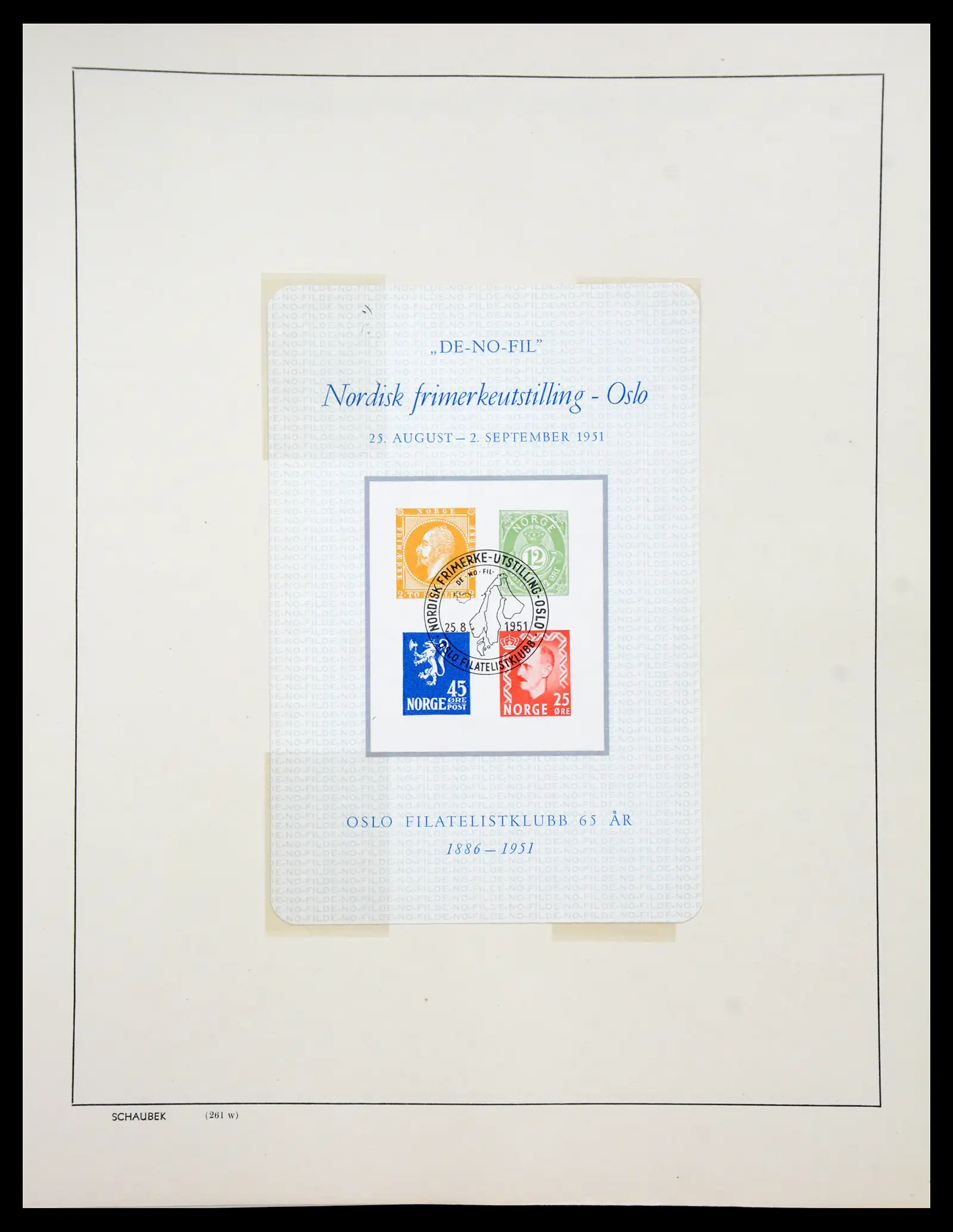 41108 0071 - Stamp collection 41108 Norway 1855-1979.