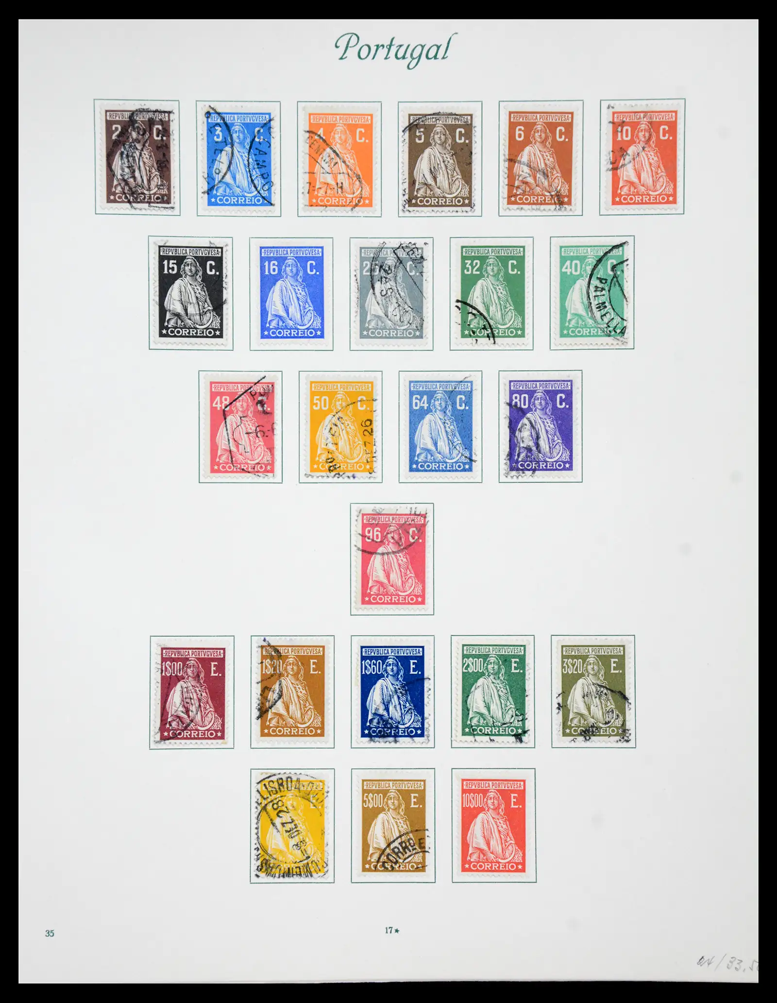41109 0022 - Stamp collection 41109 Portugal 1853-1931.
