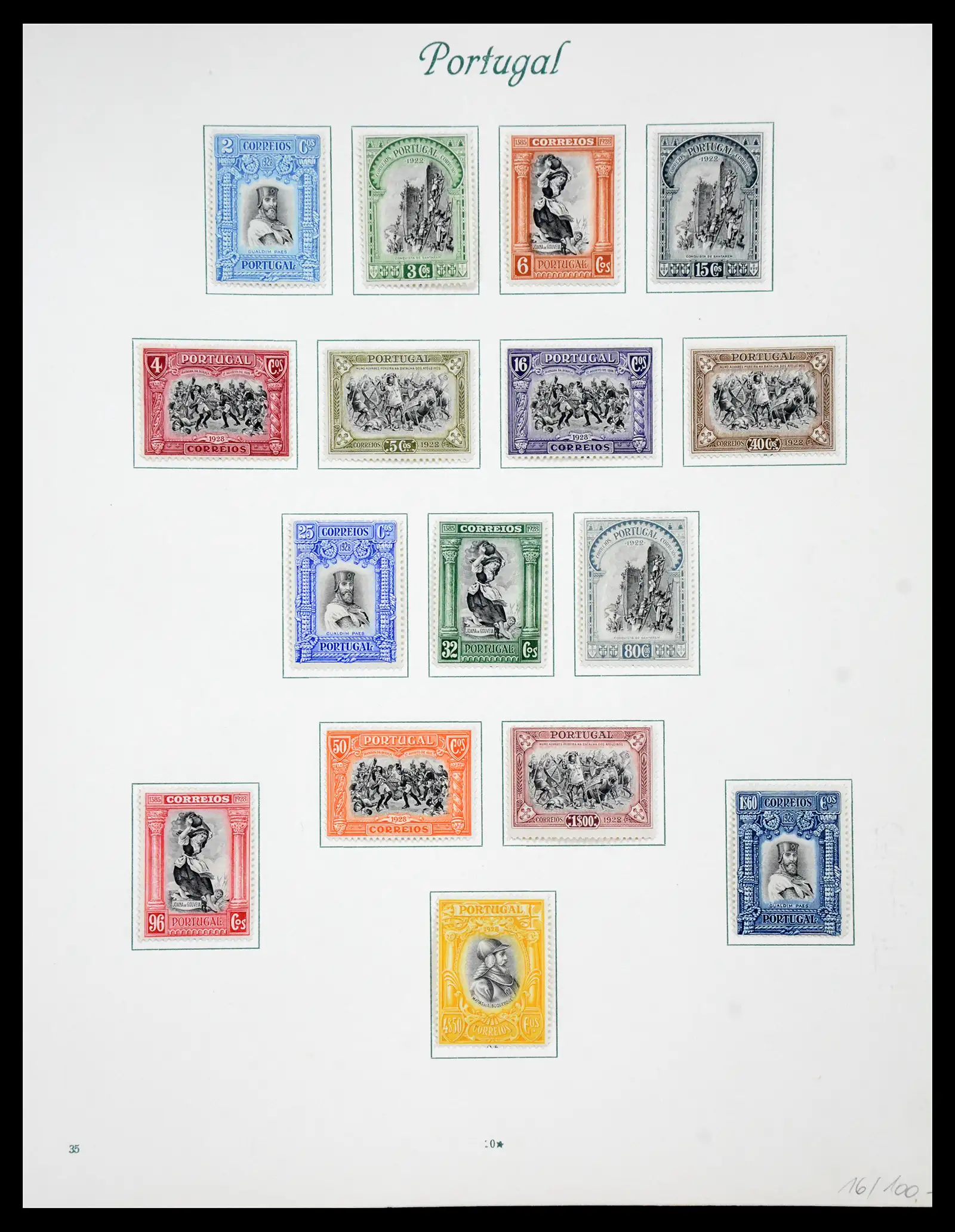 41109 0025 - Stamp collection 41109 Portugal 1853-1931.