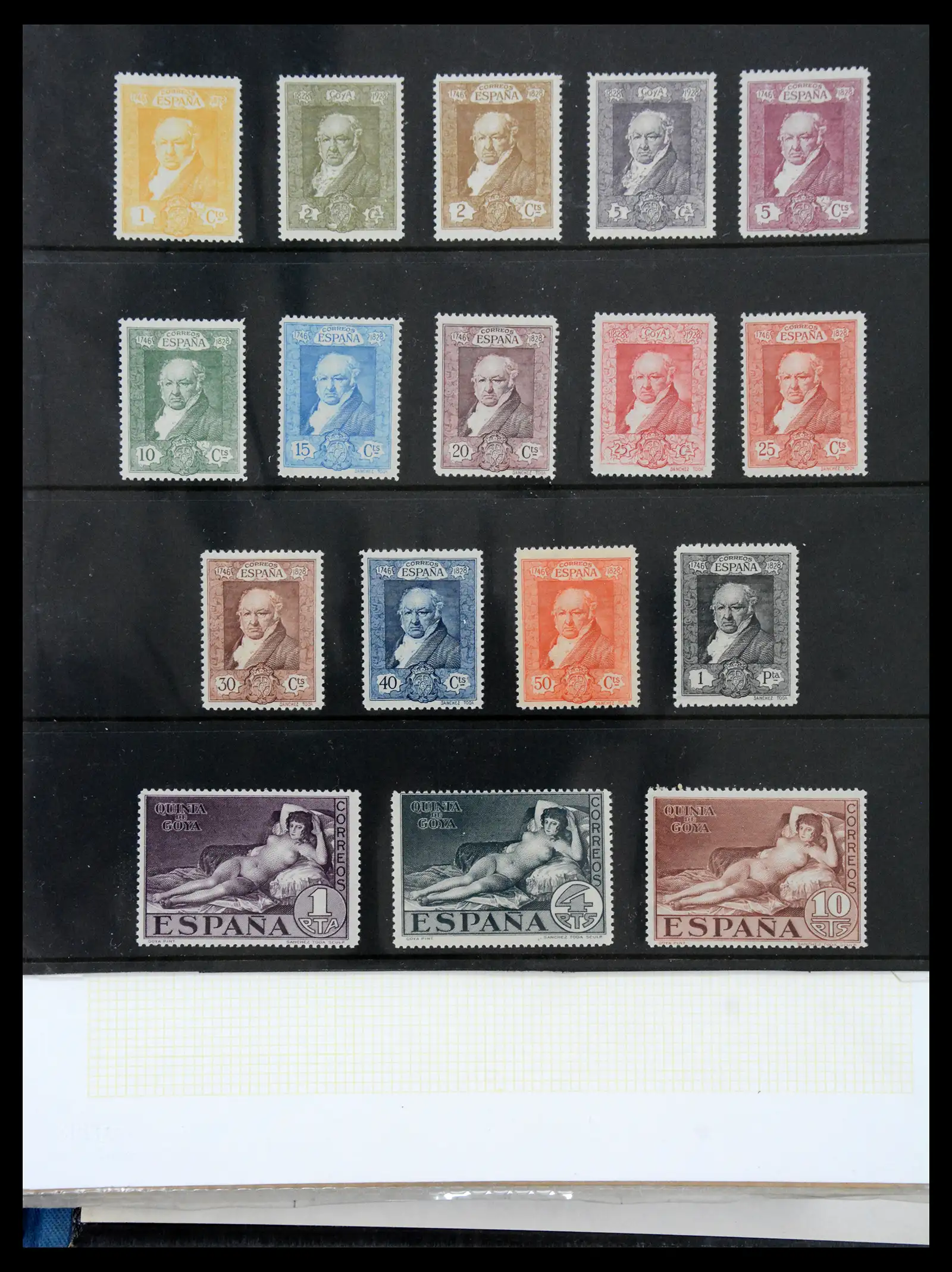 41110 0063 - Postzegelverzameling 41110 Spanje klassiek 1850-1900.