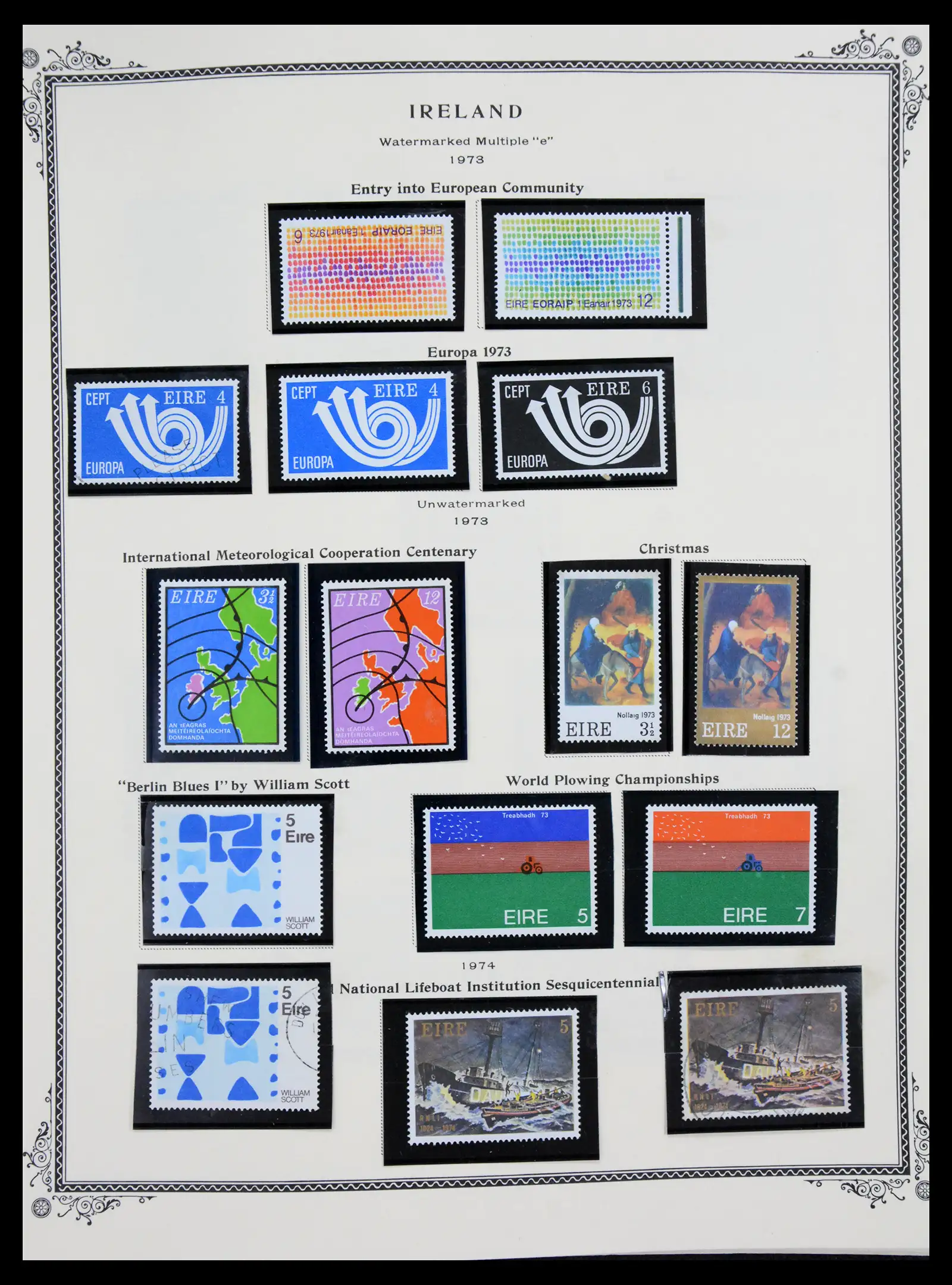 41111 0022 - Stamp collection 41111 Britsish Commonwealth in Europe 1860-2000.