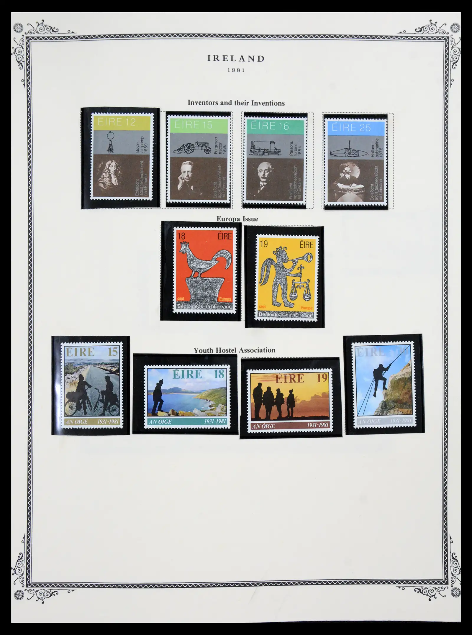 41111 0037 - Stamp collection 41111 Britsish Commonwealth in Europe 1860-2000.