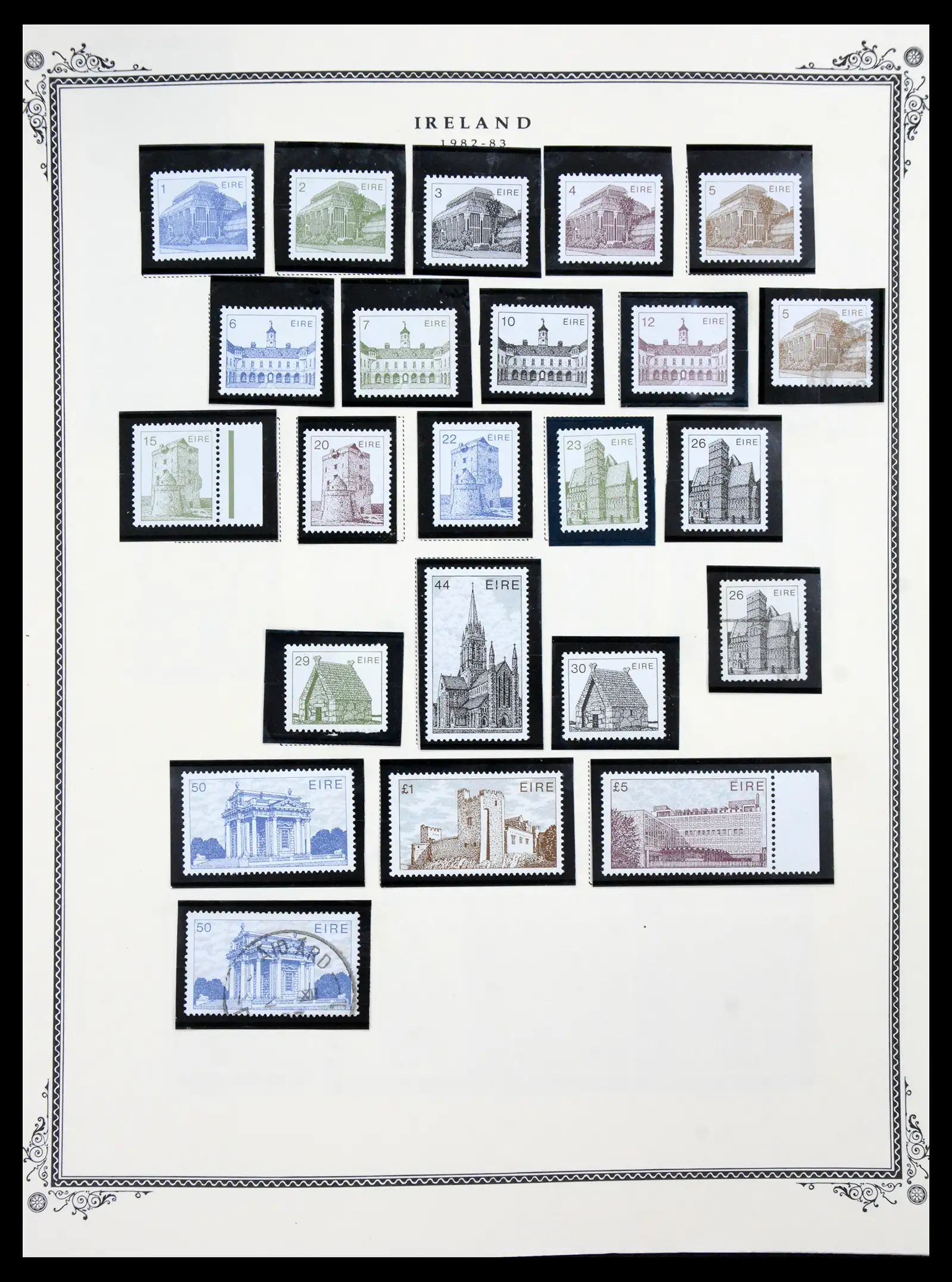 41111 0042 - Stamp collection 41111 Britsish Commonwealth in Europe 1860-2000.