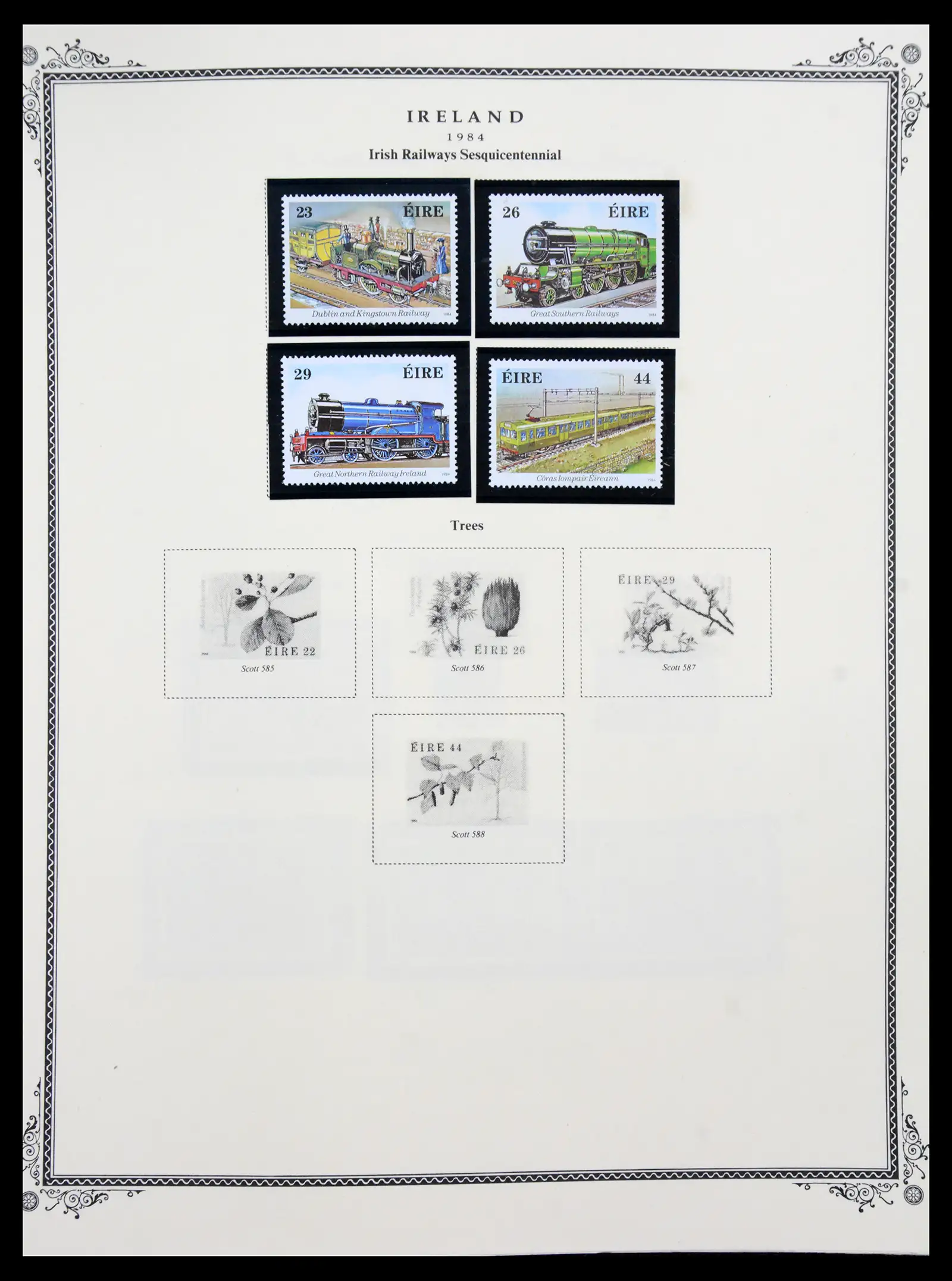 41111 0045 - Stamp collection 41111 Britsish Commonwealth in Europe 1860-2000.
