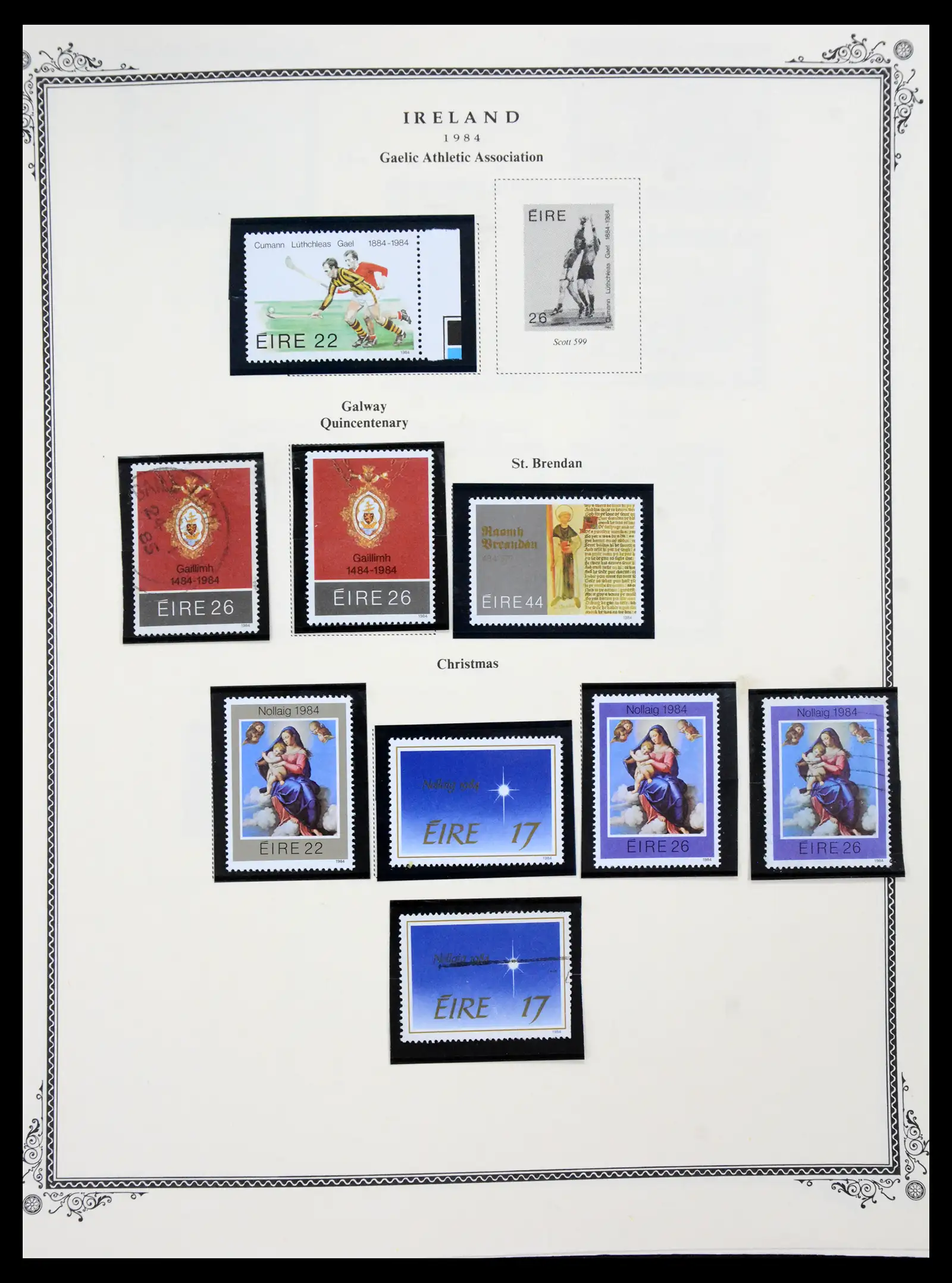 41111 0047 - Stamp collection 41111 Britsish Commonwealth in Europe 1860-2000.