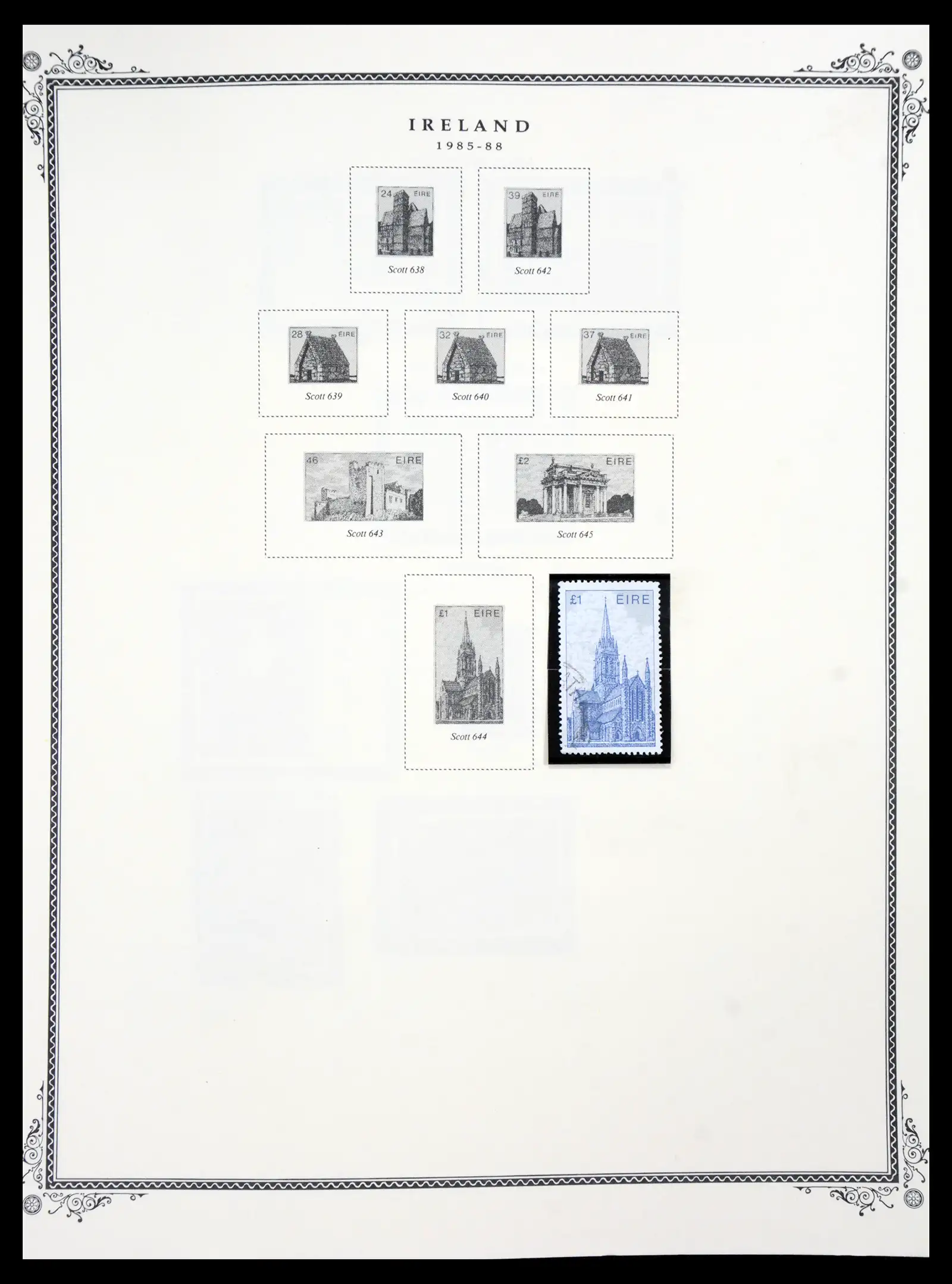 41111 0050 - Stamp collection 41111 Britsish Commonwealth in Europe 1860-2000.