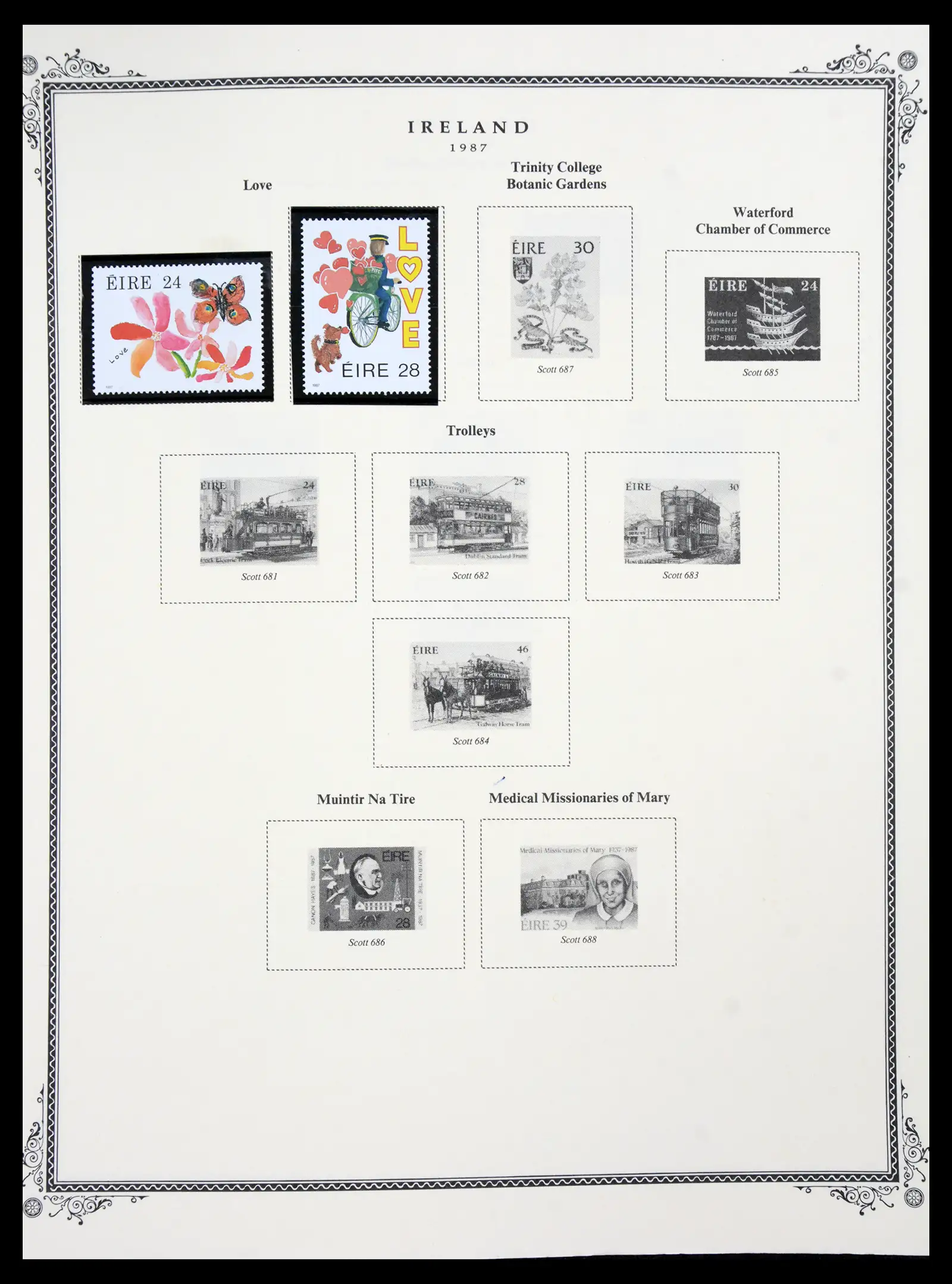 41111 0054 - Stamp collection 41111 Britsish Commonwealth in Europe 1860-2000.