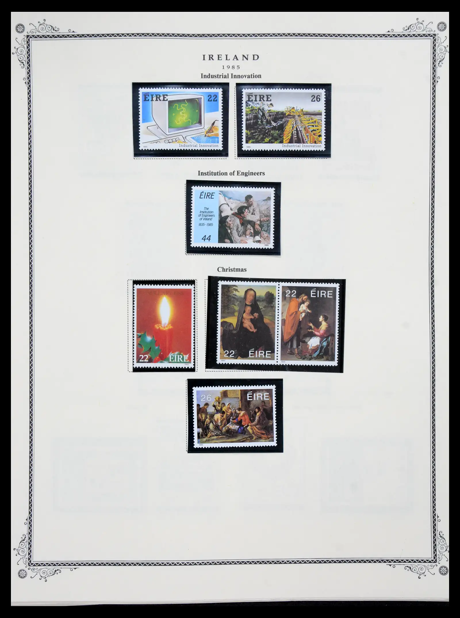 41111 0070 - Stamp collection 41111 Britsish Commonwealth in Europe 1860-2000.