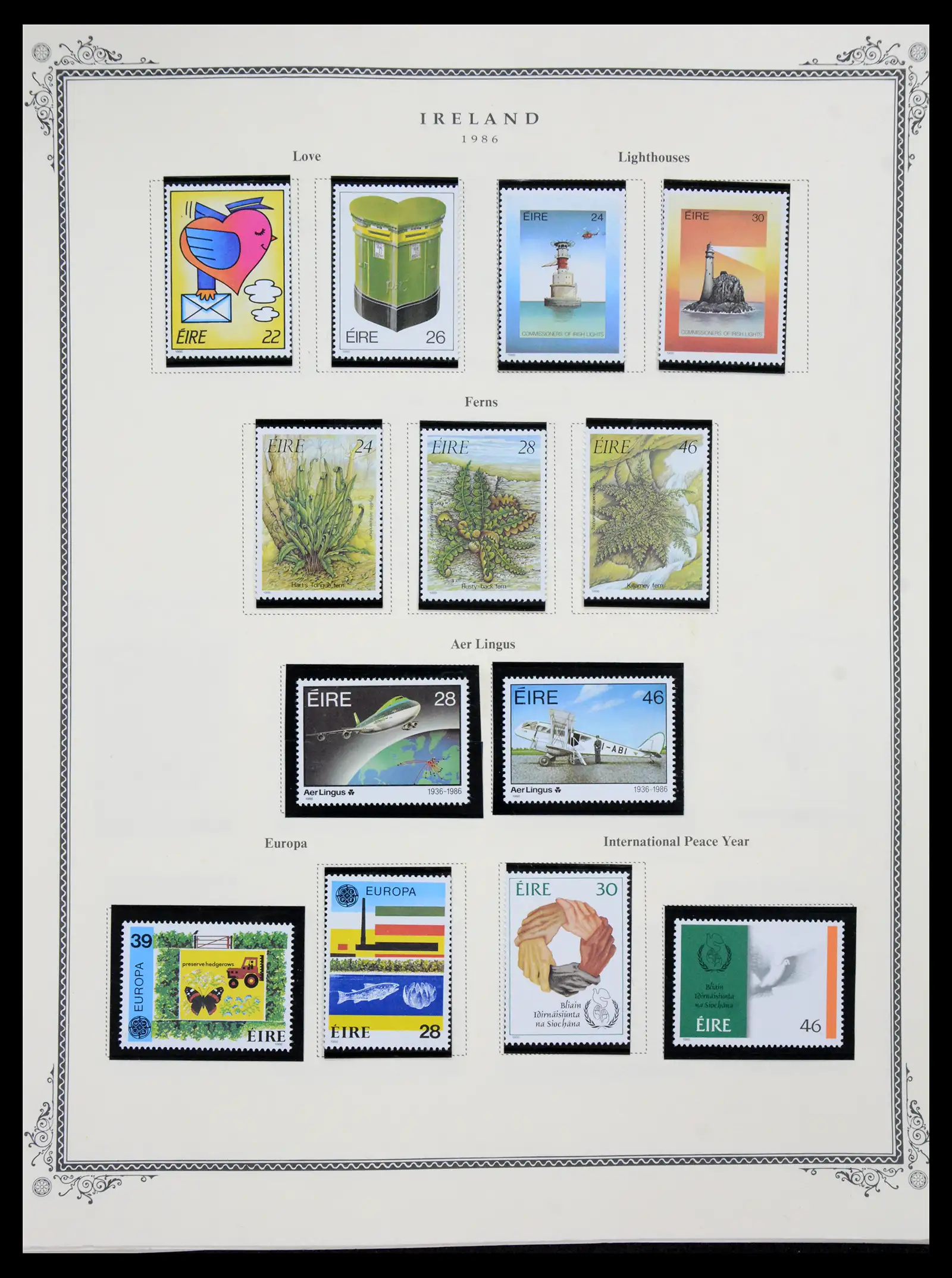 41111 0071 - Stamp collection 41111 Britsish Commonwealth in Europe 1860-2000.