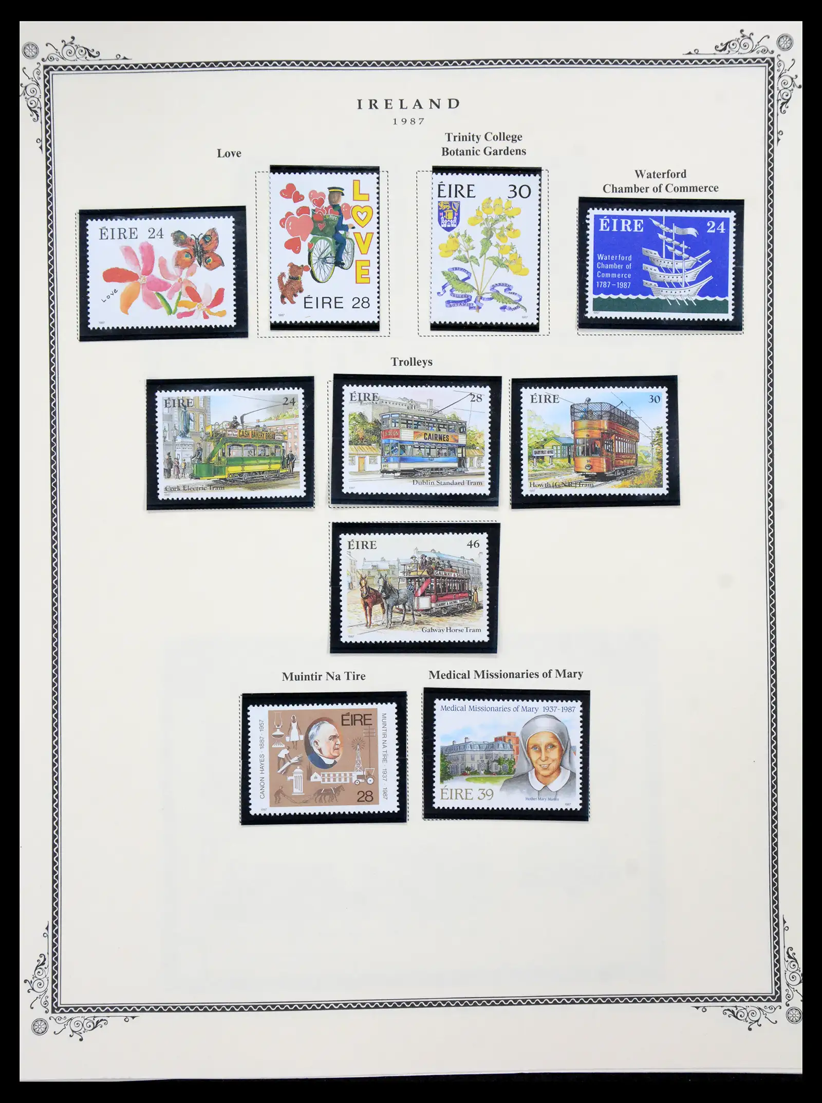 41111 0073 - Stamp collection 41111 Britsish Commonwealth in Europe 1860-2000.