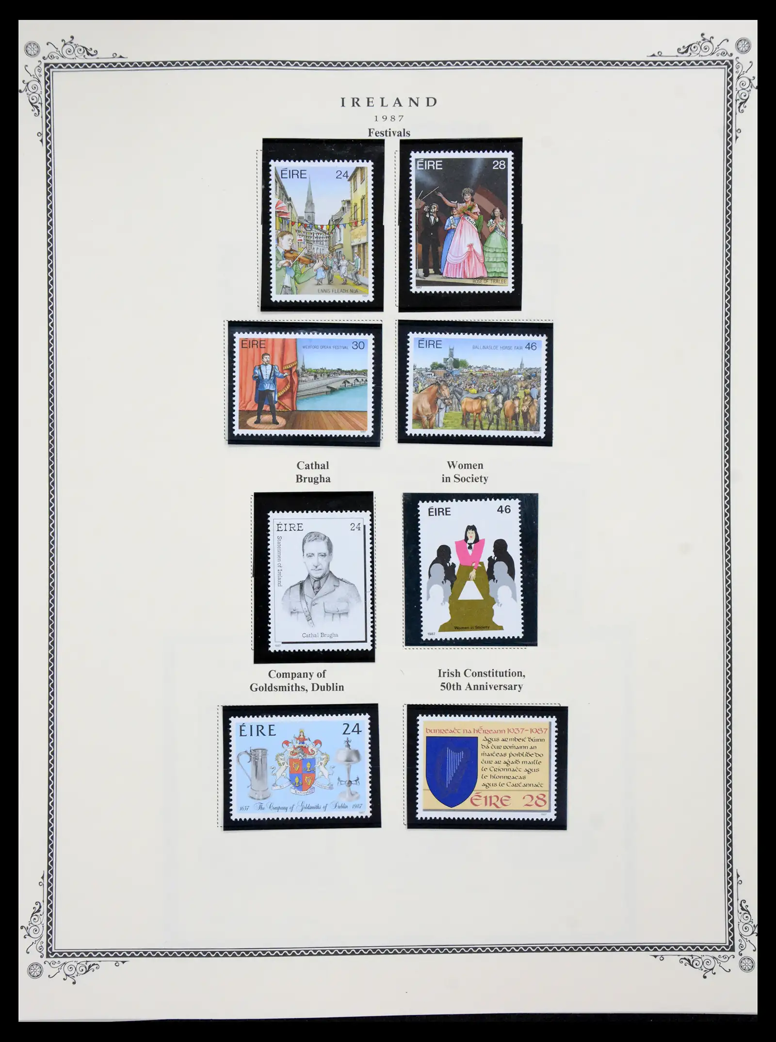 41111 0075 - Stamp collection 41111 Britsish Commonwealth in Europe 1860-2000.