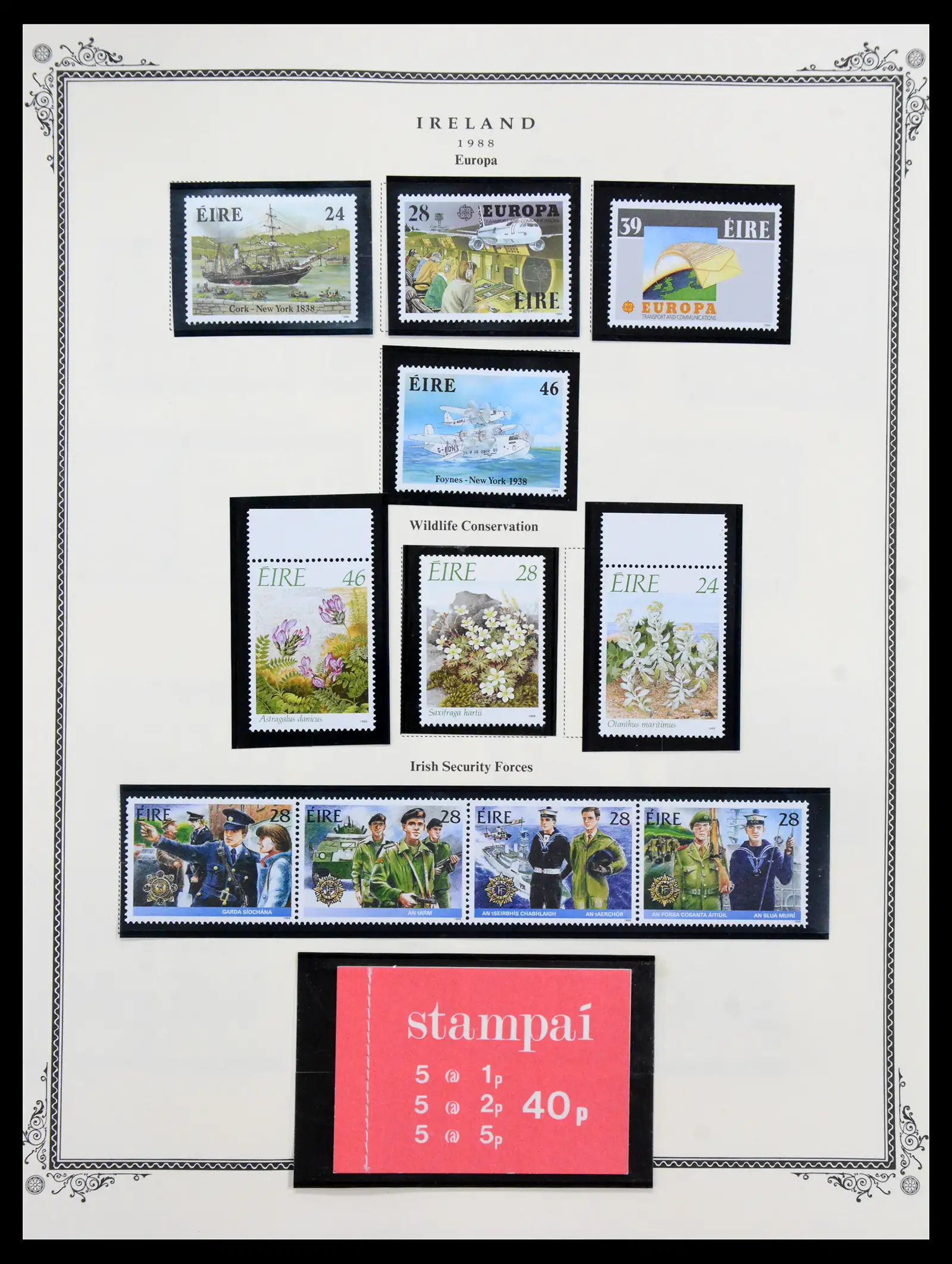 41111 0078 - Stamp collection 41111 Britsish Commonwealth in Europe 1860-2000.