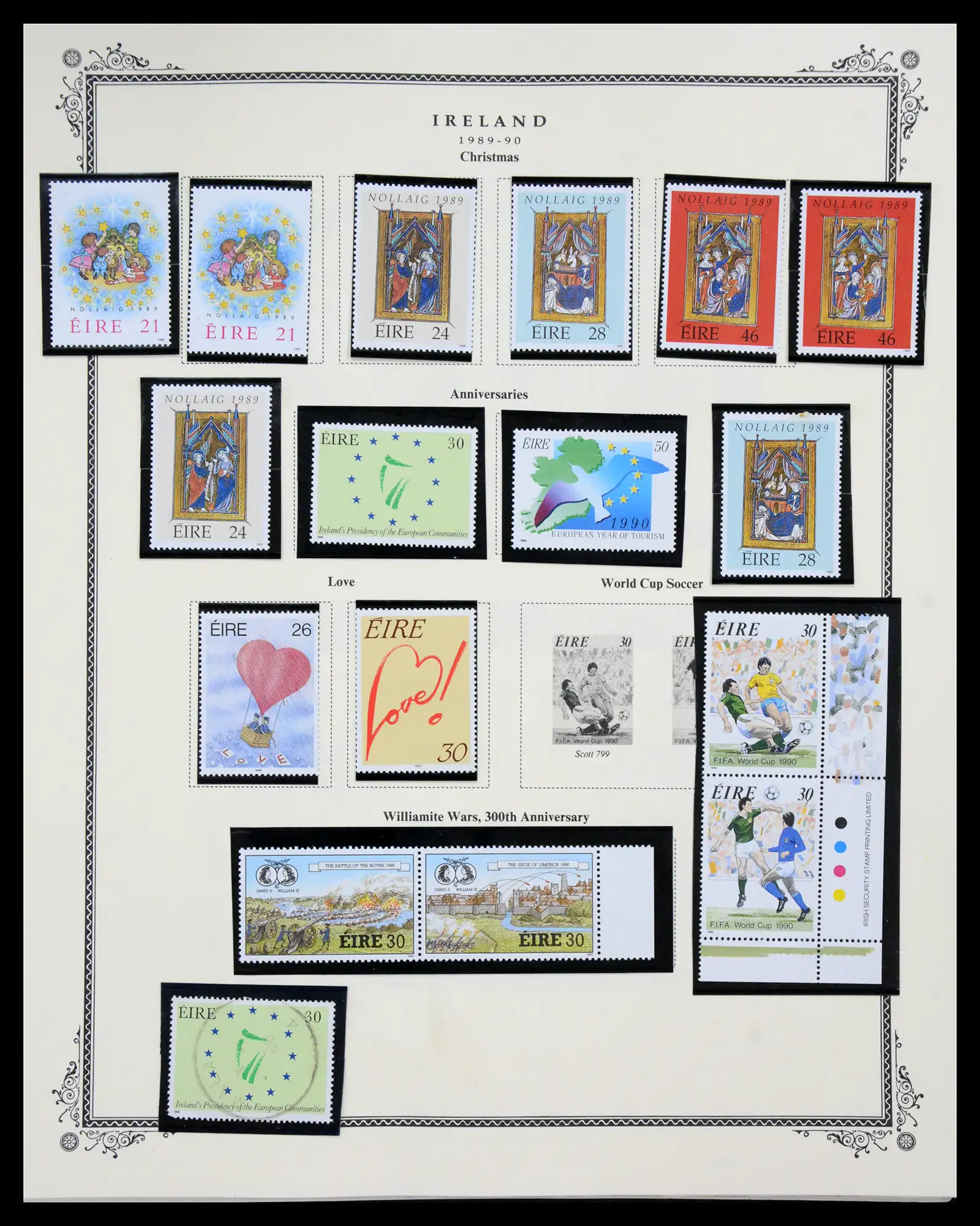 41111 0082 - Stamp collection 41111 Britsish Commonwealth in Europe 1860-2000.
