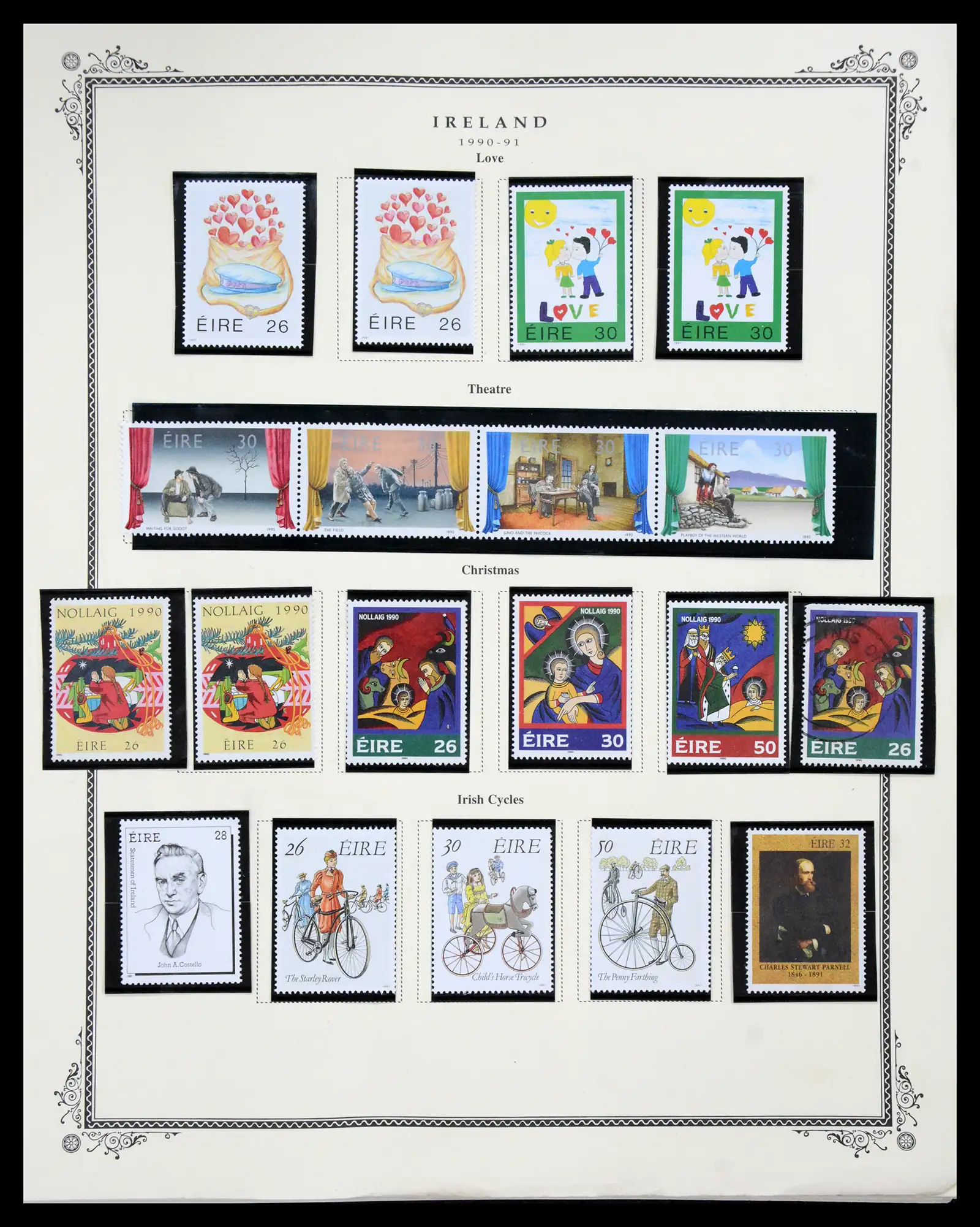 41111 0085 - Stamp collection 41111 Britsish Commonwealth in Europe 1860-2000.