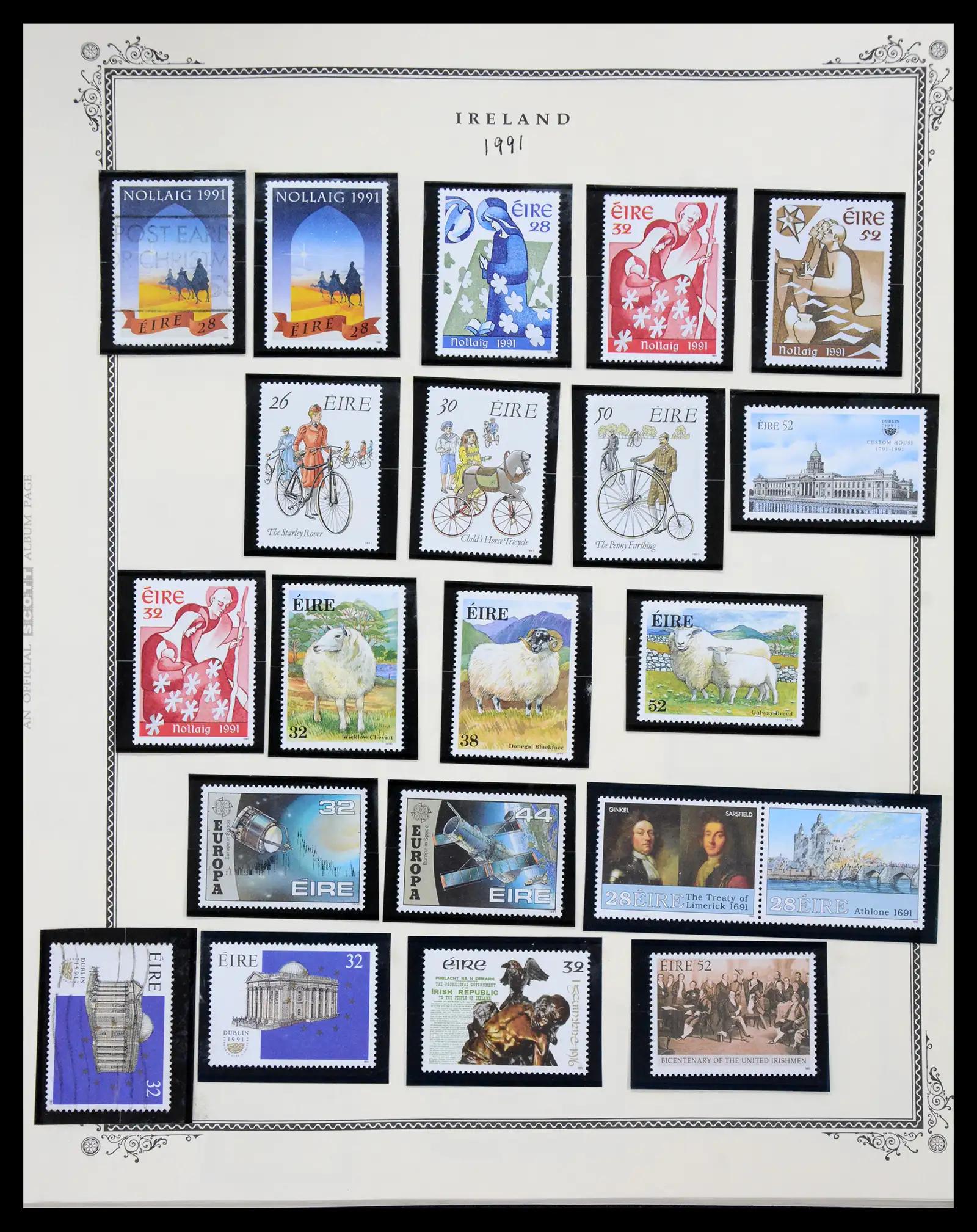 41111 0096 - Stamp collection 41111 Britsish Commonwealth in Europe 1860-2000.
