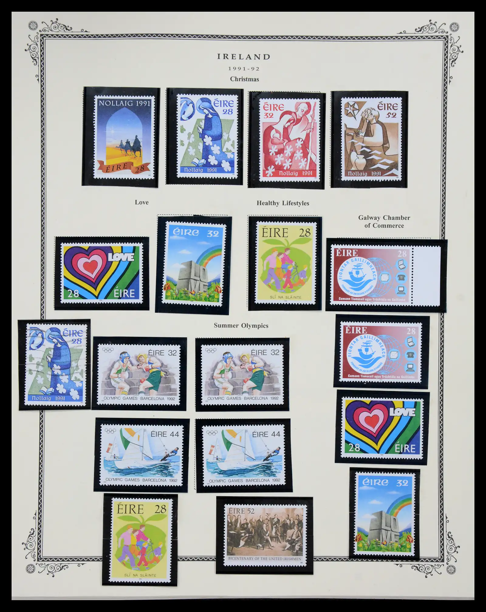 41111 0097 - Stamp collection 41111 Britsish Commonwealth in Europe 1860-2000.