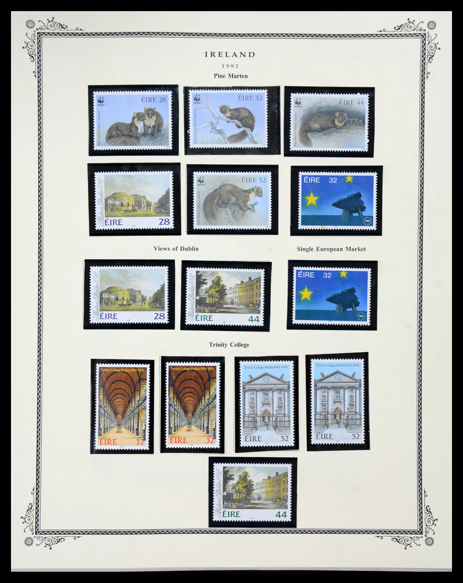 41111 0099 - Stamp collection 41111 Britsish Commonwealth in Europe 1860-2000.