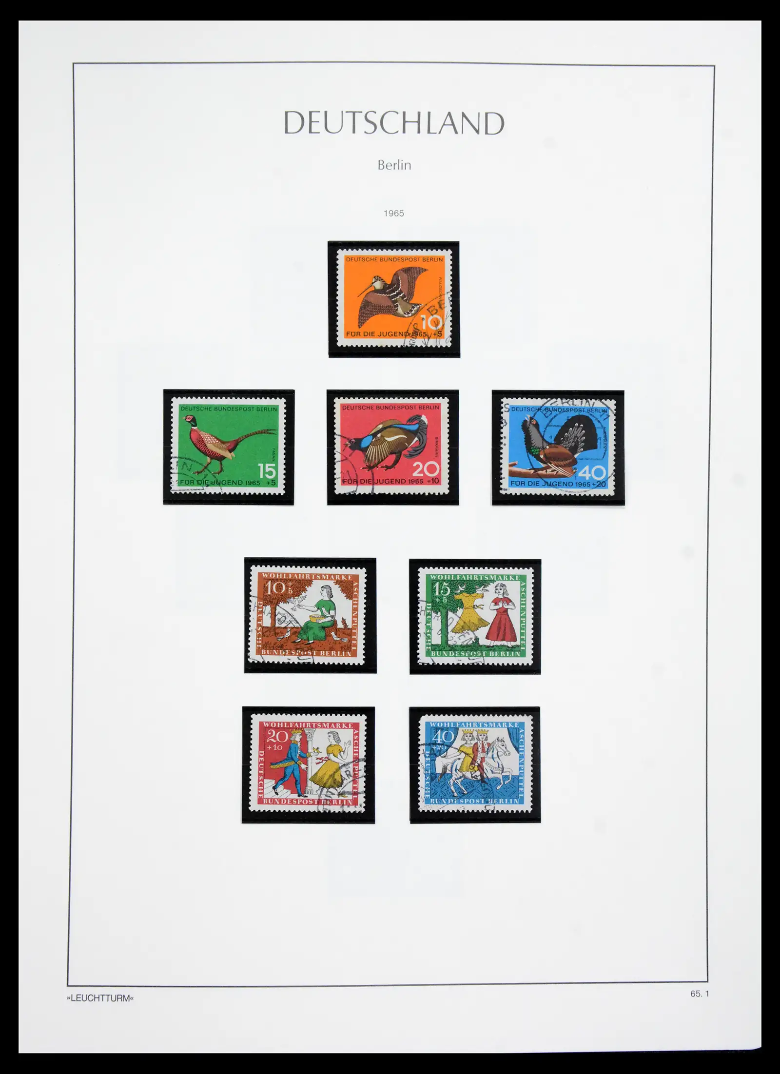 41113 0022 - Stamp collection 41113 Berlin 1948-1990 complete.