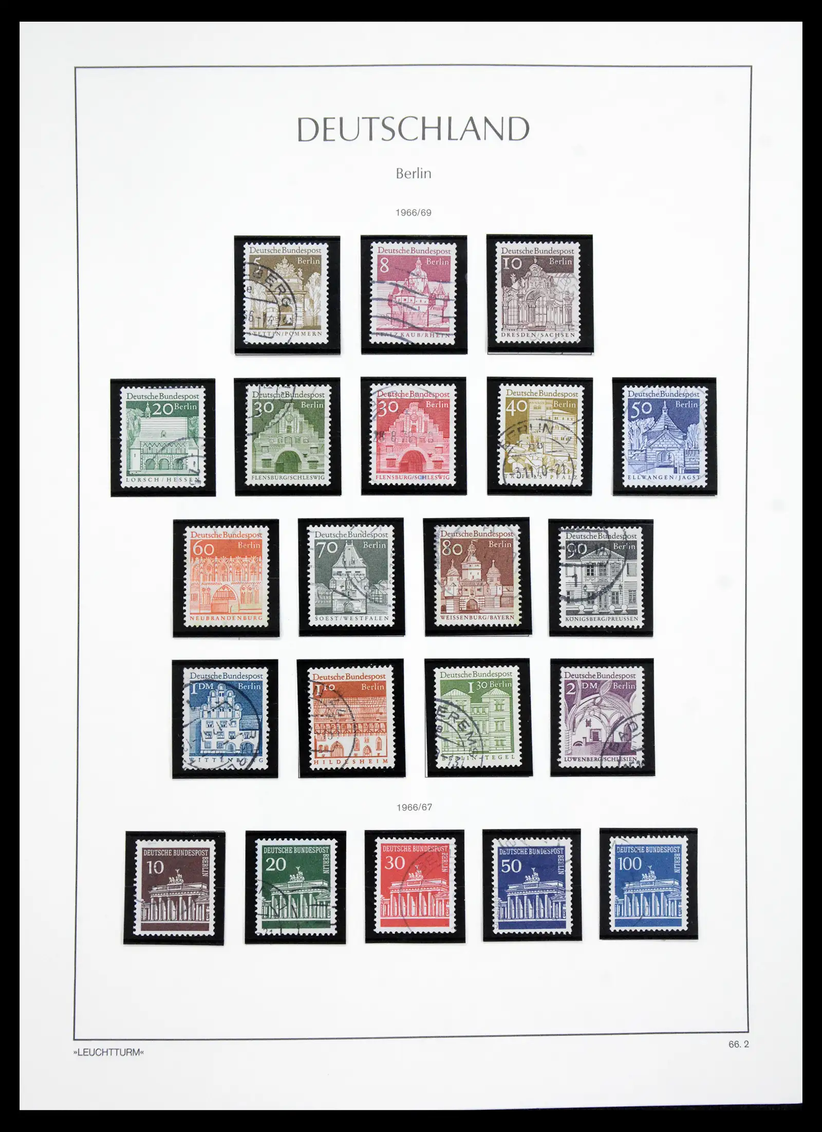 41113 0025 - Stamp collection 41113 Berlin 1948-1990 complete.