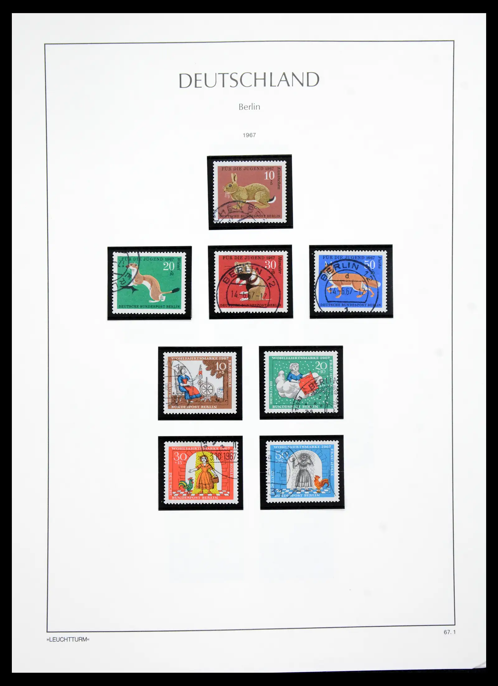41113 0026 - Stamp collection 41113 Berlin 1948-1990 complete.