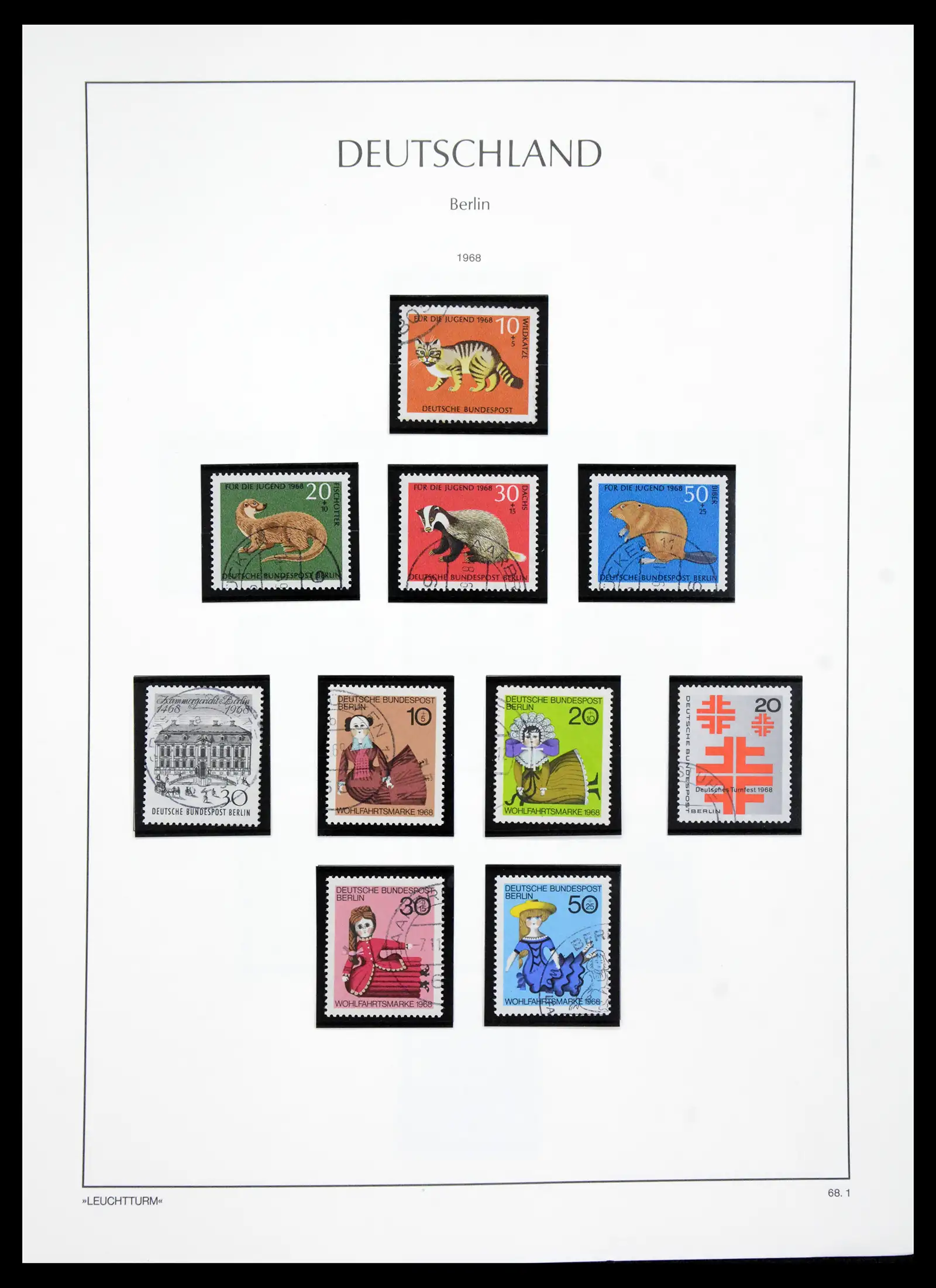 41113 0028 - Stamp collection 41113 Berlin 1948-1990 complete.