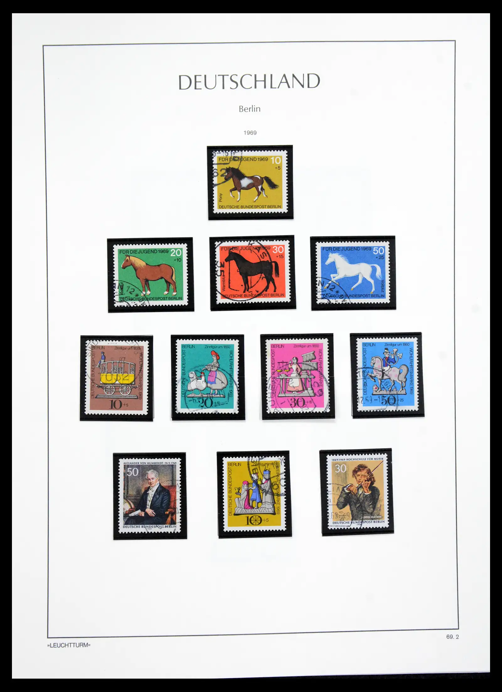 41113 0030 - Stamp collection 41113 Berlin 1948-1990 complete.