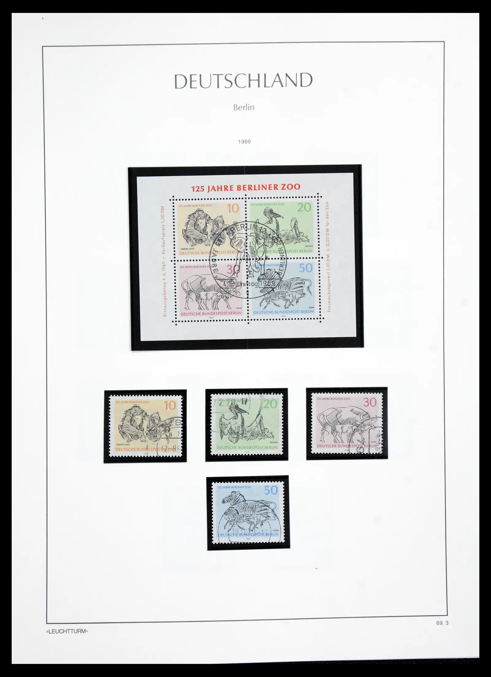 41113 0031 - Stamp collection 41113 Berlin 1948-1990 complete.