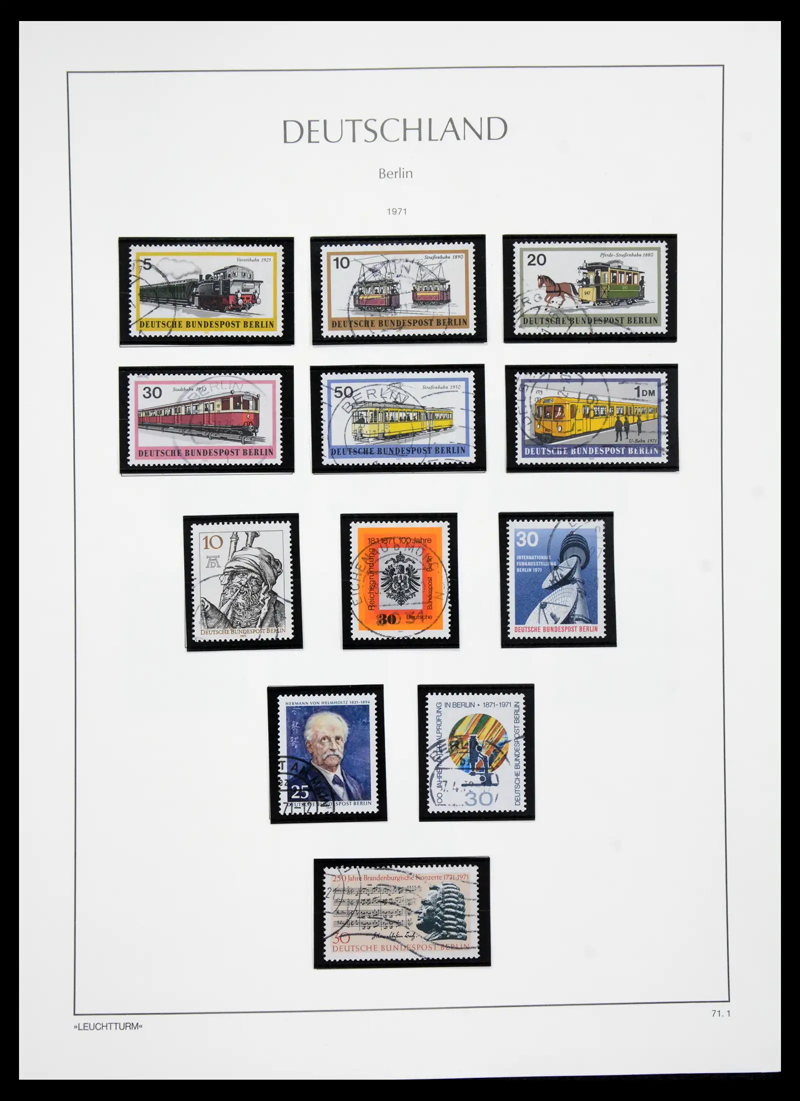 41113 0033 - Stamp collection 41113 Berlin 1948-1990 complete.