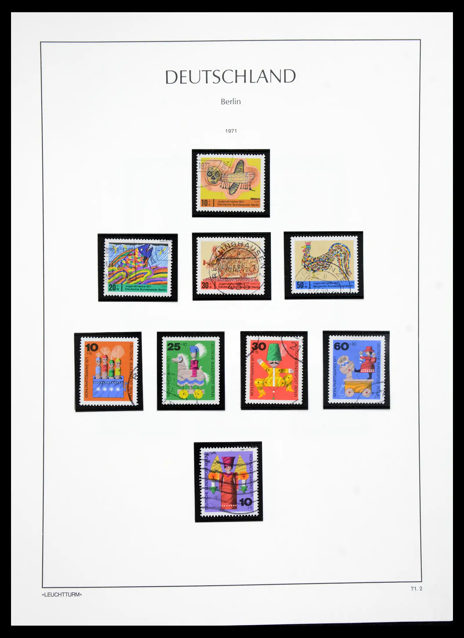 41113 0034 - Stamp collection 41113 Berlin 1948-1990 complete.