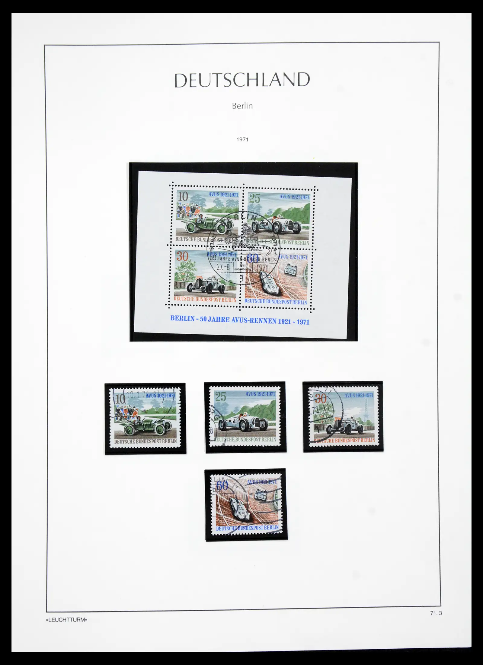 41113 0035 - Stamp collection 41113 Berlin 1948-1990 complete.