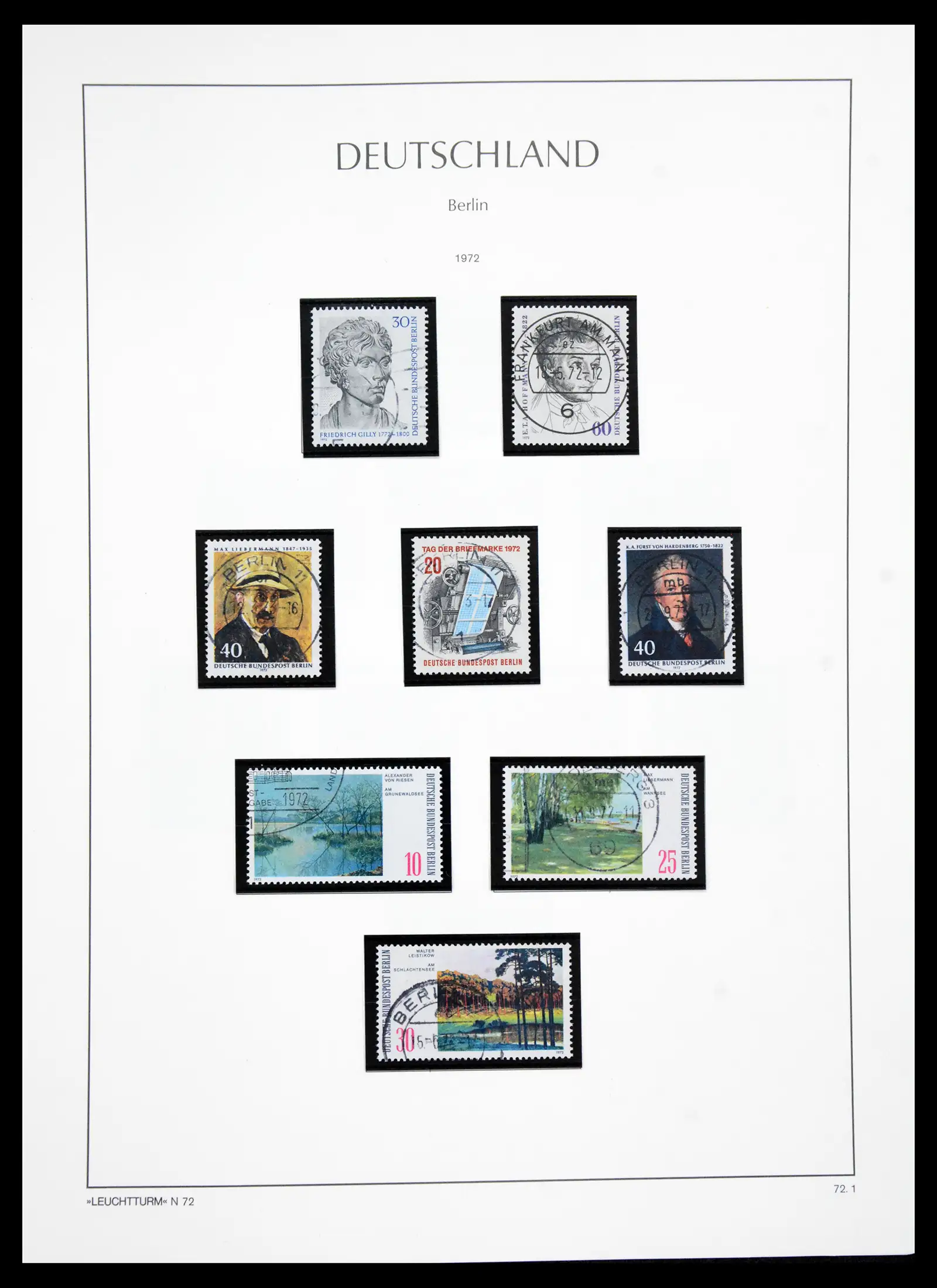 41113 0036 - Stamp collection 41113 Berlin 1948-1990 complete.