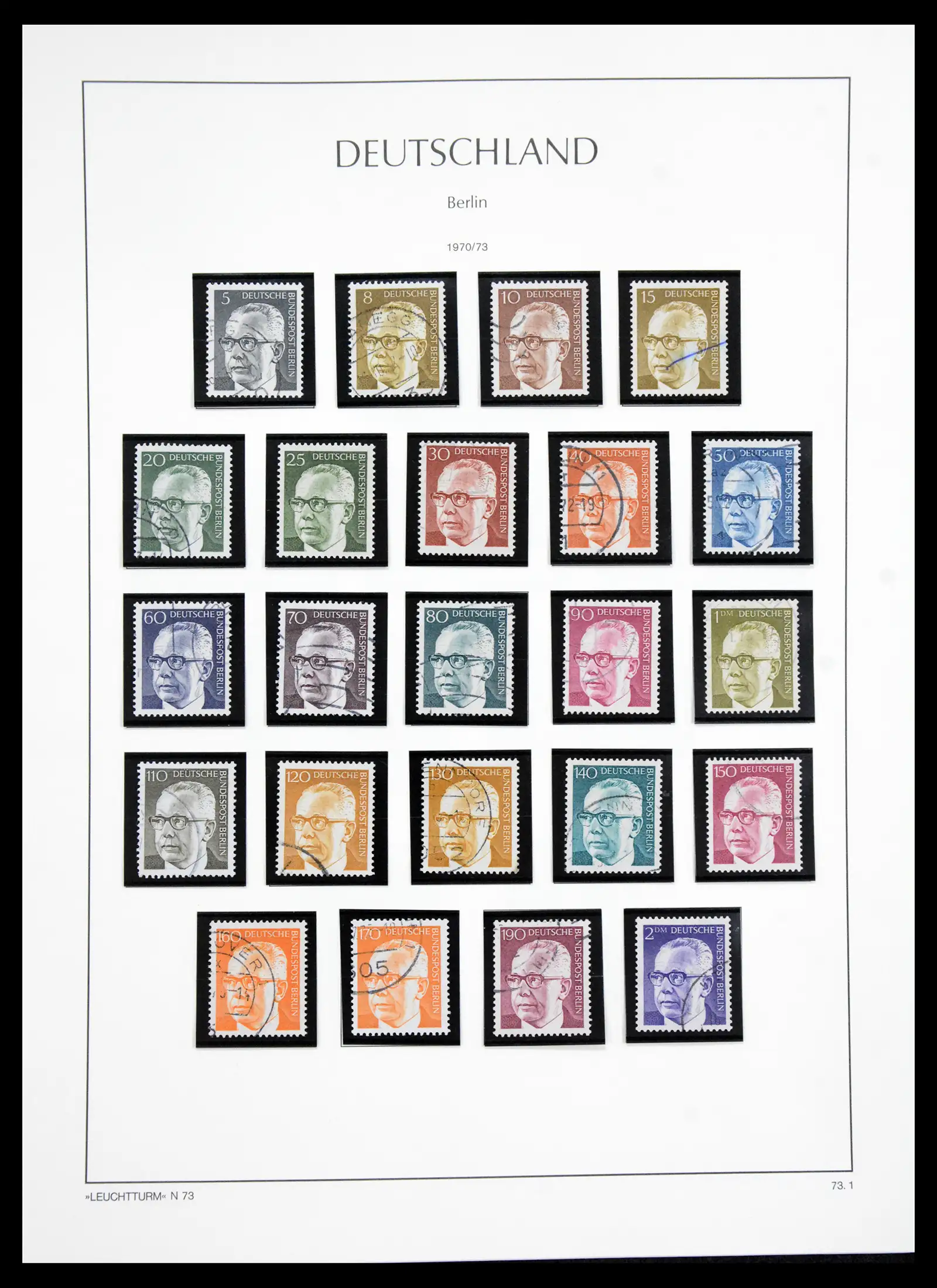 41113 0038 - Stamp collection 41113 Berlin 1948-1990 complete.