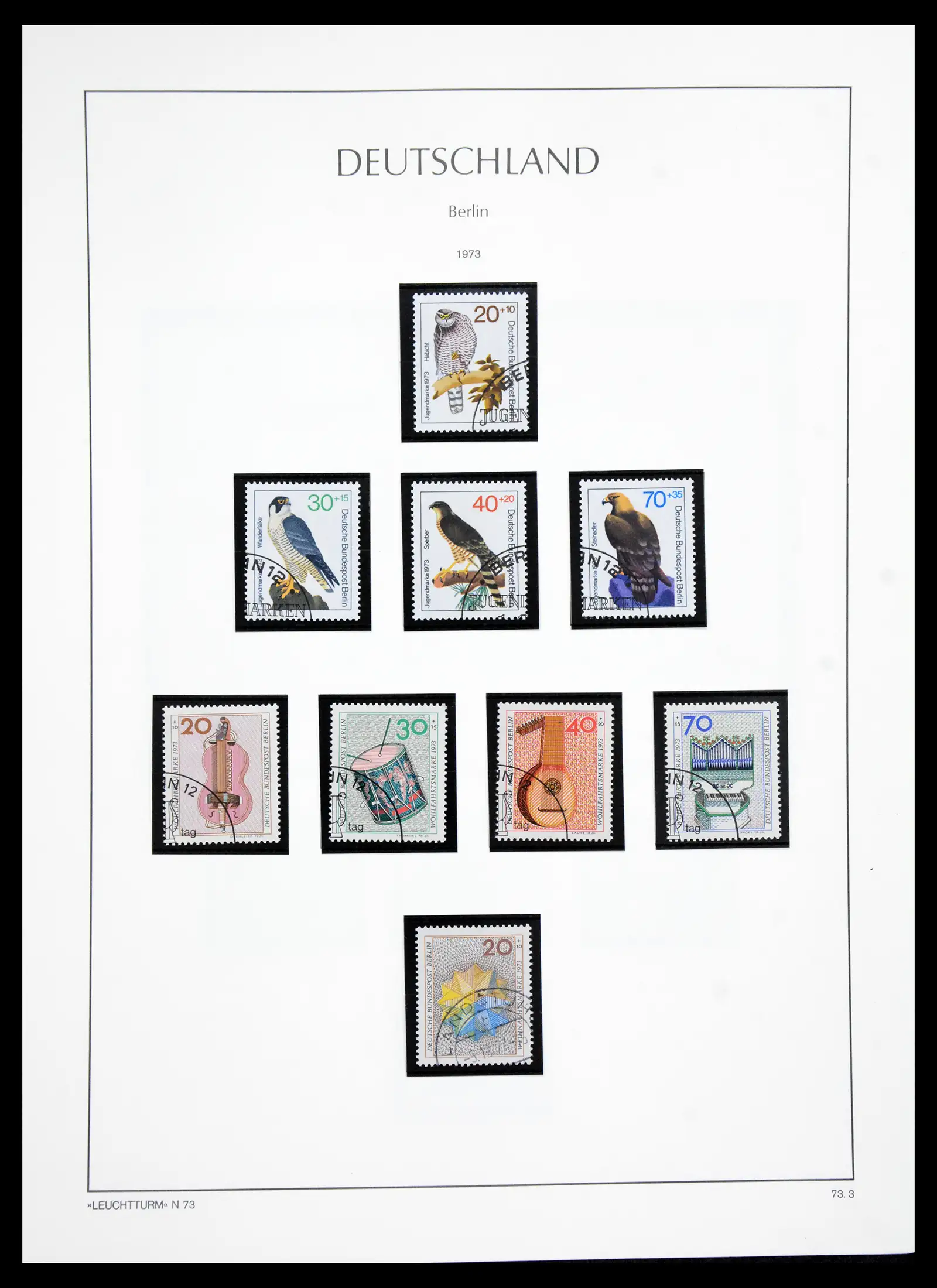 41113 0040 - Stamp collection 41113 Berlin 1948-1990 complete.