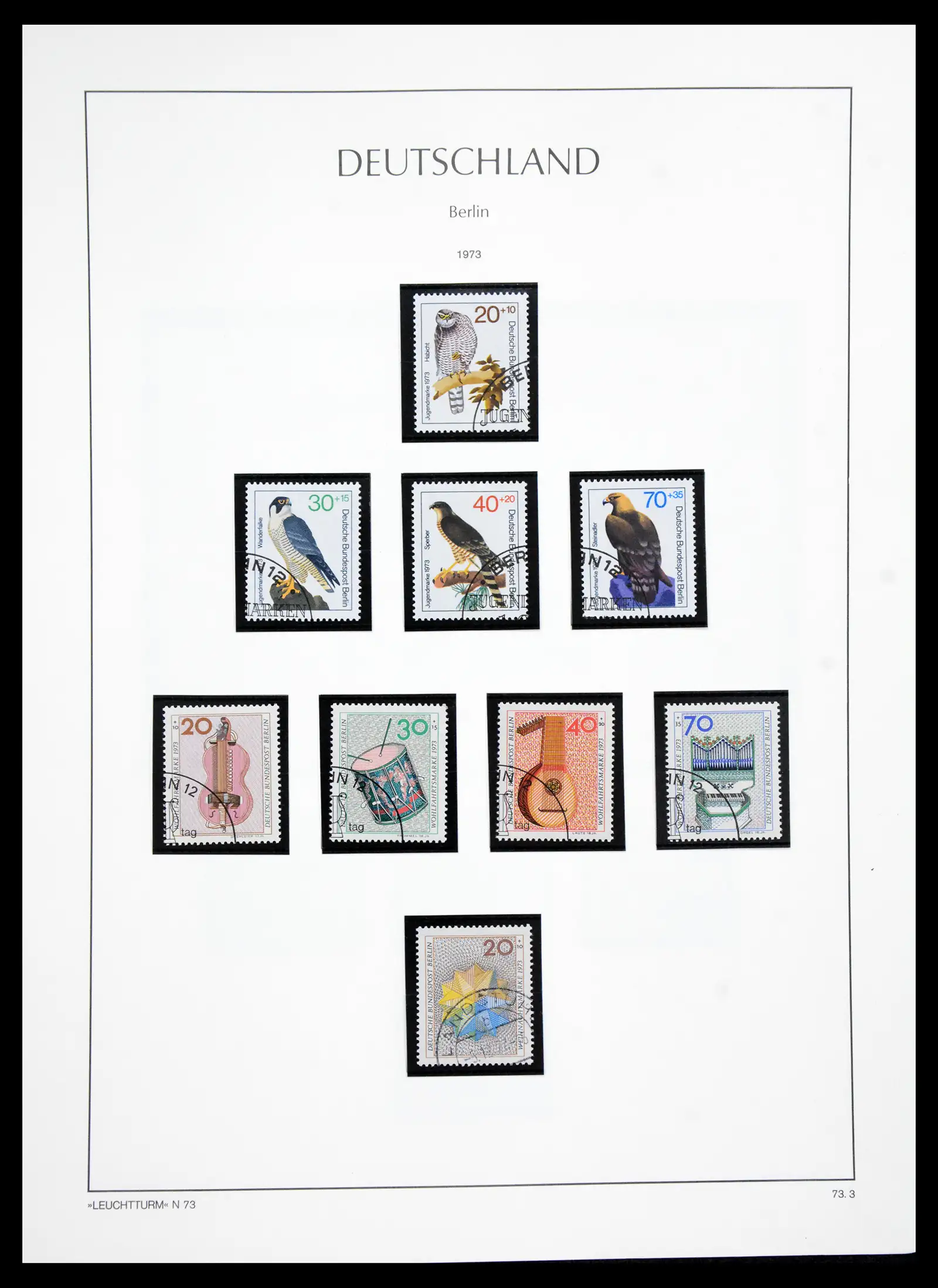 41113 0041 - Stamp collection 41113 Berlin 1948-1990 complete.