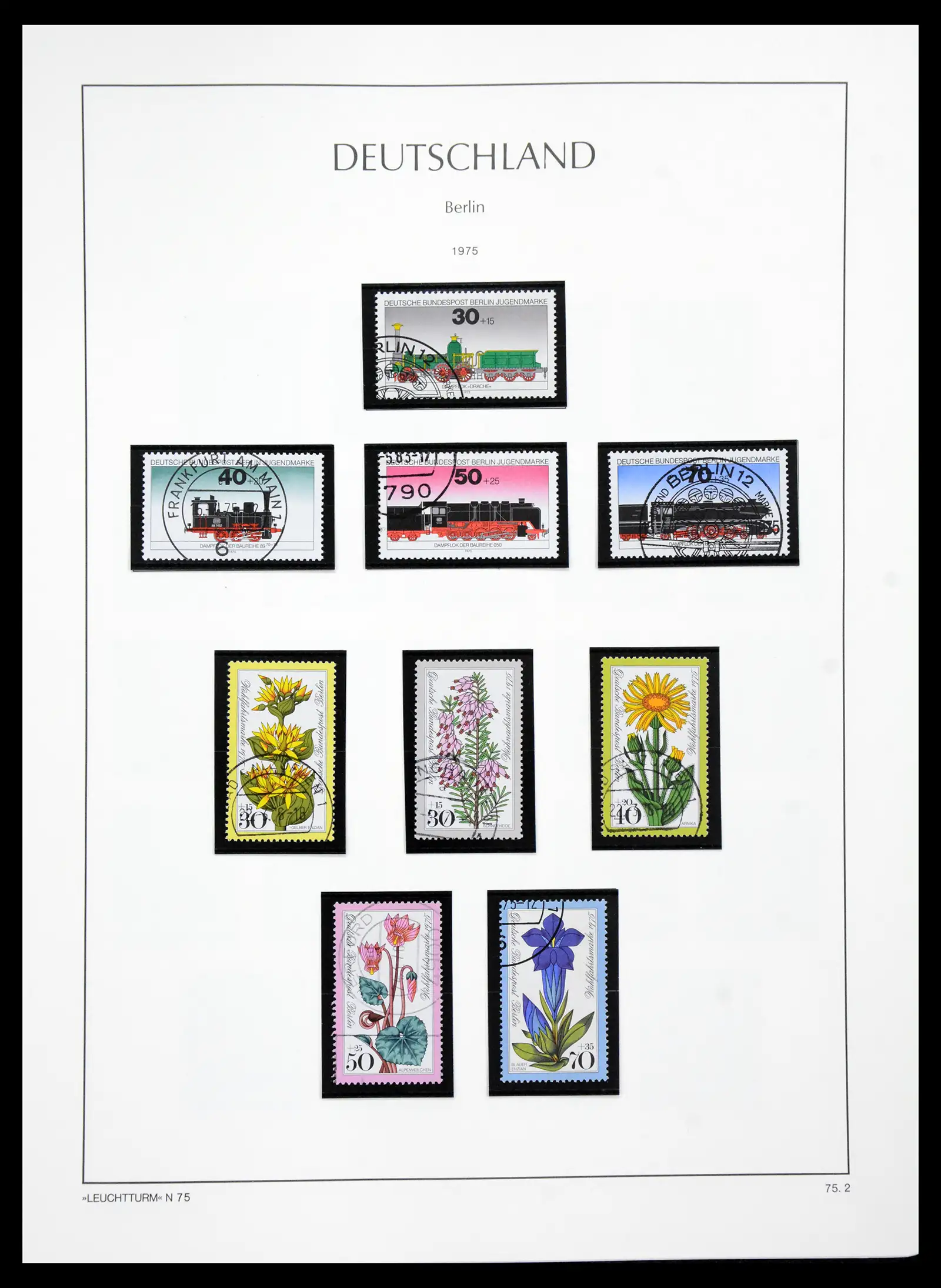 41113 0048 - Stamp collection 41113 Berlin 1948-1990 complete.