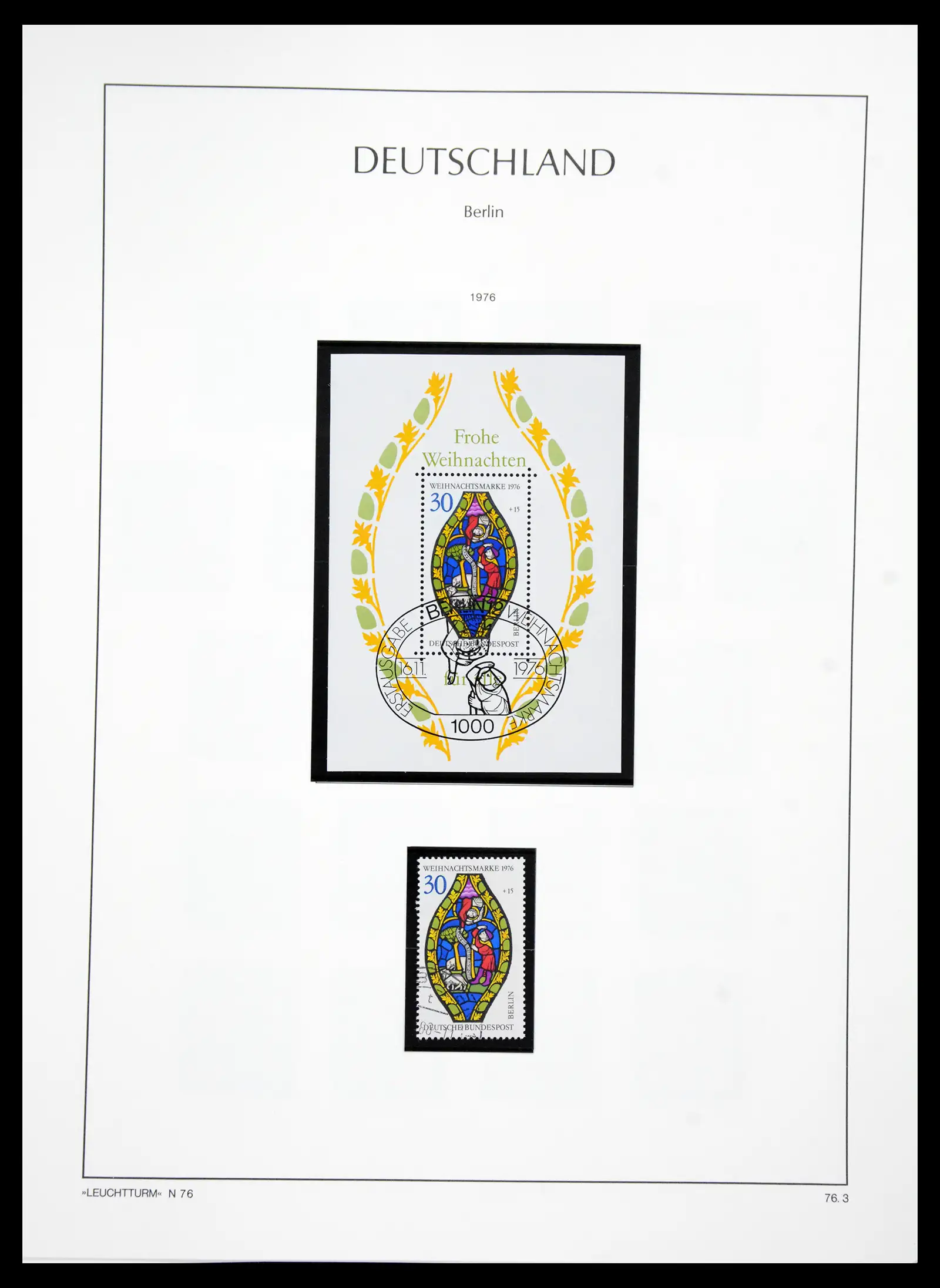 41113 0052 - Stamp collection 41113 Berlin 1948-1990 complete.