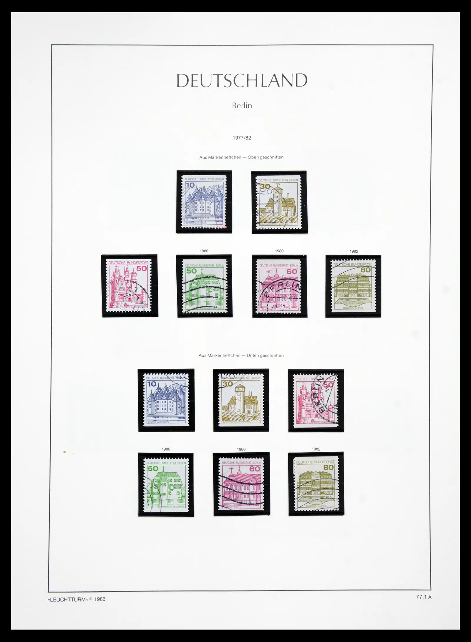 41113 0054 - Stamp collection 41113 Berlin 1948-1990 complete.