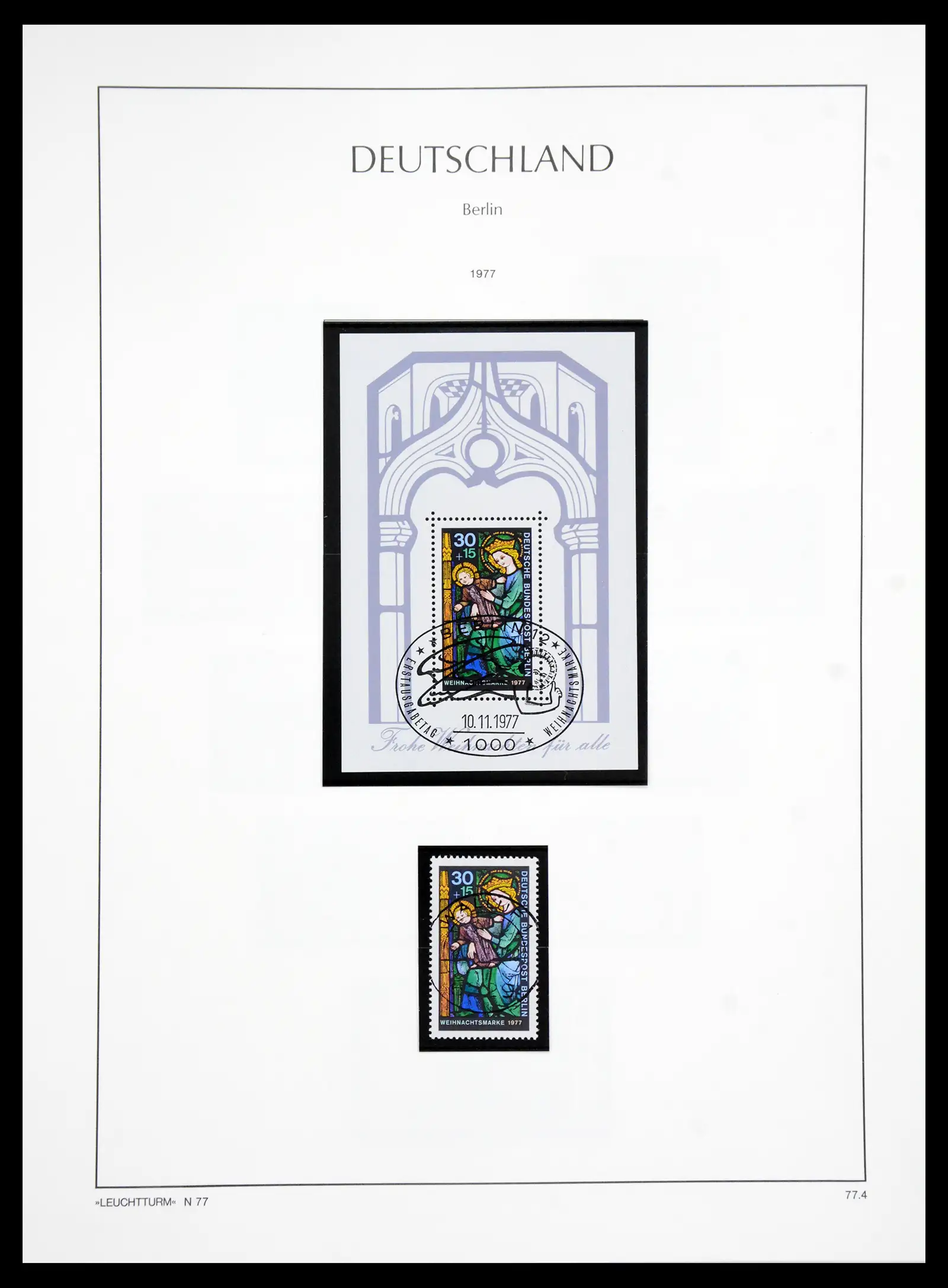 41113 0057 - Stamp collection 41113 Berlin 1948-1990 complete.