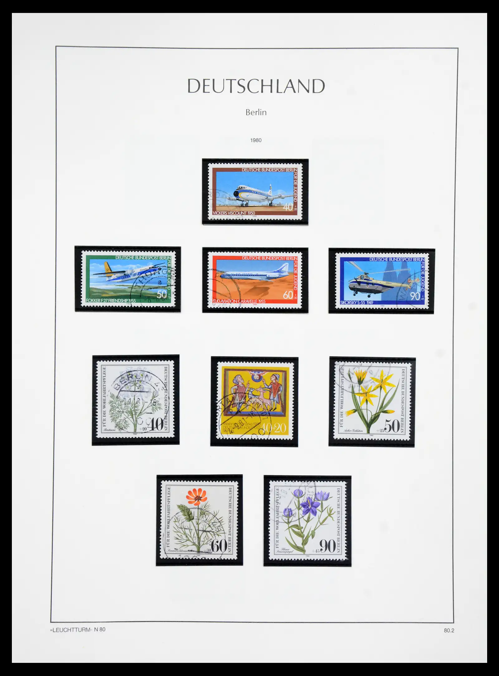 41113 0064 - Stamp collection 41113 Berlin 1948-1990 complete.